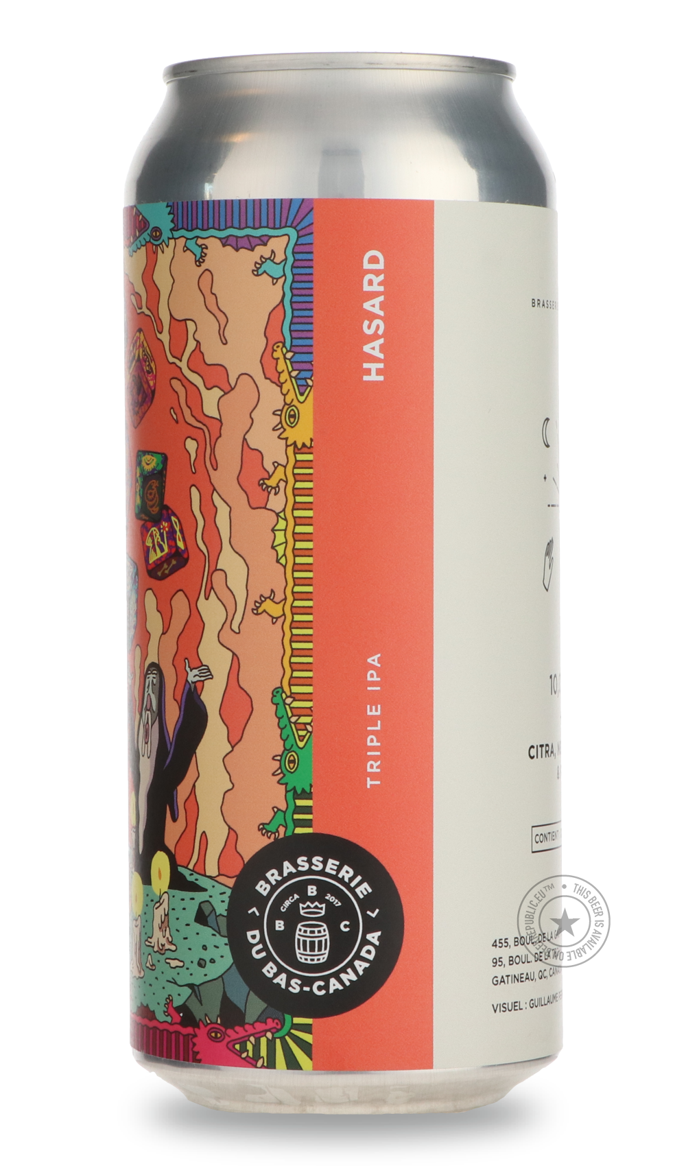 Brasserie du Bas-Canada- Hasard-IPA- Only @ Beer Republic - The best online beer store for American & Canadian craft beer - Buy beer online from the USA and Canada - Bier online kopen - Amerikaans bier kopen - Craft beer store - Craft beer kopen - Amerikanisch bier kaufen - Bier online kaufen - Acheter biere online - IPA - Stout - Porter - New England IPA - Hazy IPA - Imperial Stout - Barrel Aged - Barrel Aged Imperial Stout - Brown - Dark beer - Blond - Blonde - Pilsner - Lager - Wheat - Weizen - Amber - B