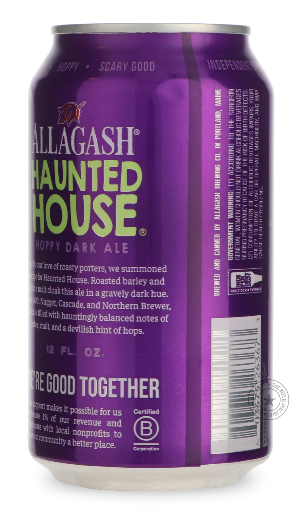 Allagash- Haunted House-Brown & Dark- Only @ Beer Republic - The best online beer store for American & Canadian craft beer - Buy beer online from the USA and Canada - Bier online kopen - Amerikaans bier kopen - Craft beer store - Craft beer kopen - Amerikanisch bier kaufen - Bier online kaufen - Acheter biere online - IPA - Stout - Porter - New England IPA - Hazy IPA - Imperial Stout - Barrel Aged - Barrel Aged Imperial Stout - Brown - Dark beer - Blond - Blonde - Pilsner - Lager - Wheat - Weizen - Amber -