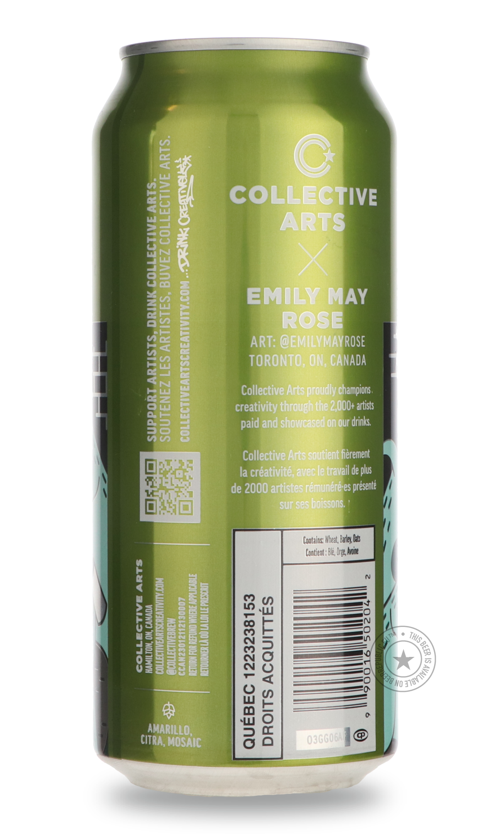 Collective Arts- Hazy State-IPA- Only @ Beer Republic - The best online beer store for American & Canadian craft beer - Buy beer online from the USA and Canada - Bier online kopen - Amerikaans bier kopen - Craft beer store - Craft beer kopen - Amerikanisch bier kaufen - Bier online kaufen - Acheter biere online - IPA - Stout - Porter - New England IPA - Hazy IPA - Imperial Stout - Barrel Aged - Barrel Aged Imperial Stout - Brown - Dark beer - Blond - Blonde - Pilsner - Lager - Wheat - Weizen - Amber - Barle