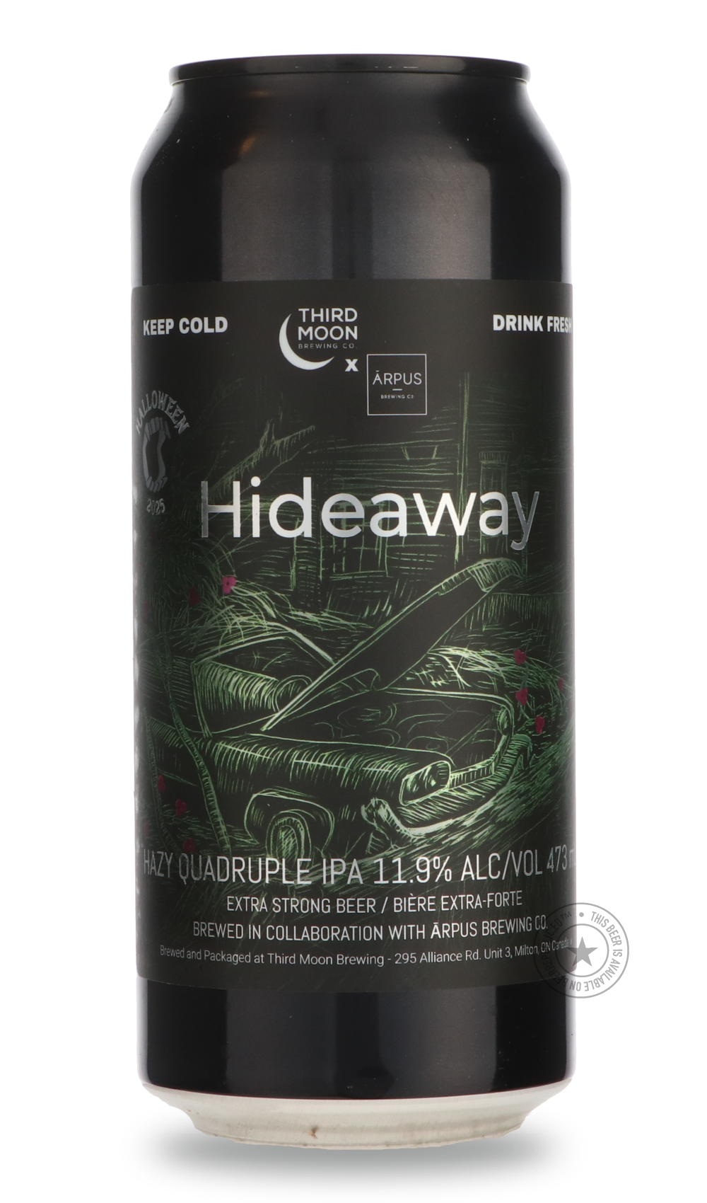 -Third Moon- Hideaway / Arpus-IPA- Only @ Beer Republic - The best online beer store for American & Canadian craft beer - Buy beer online from the USA and Canada - Bier online kopen - Amerikaans bier kopen - Craft beer store - Craft beer kopen - Amerikanisch bier kaufen - Bier online kaufen - Acheter biere online - IPA - Stout - Porter - New England IPA - Hazy IPA - Imperial Stout - Barrel Aged - Barrel Aged Imperial Stout - Brown - Dark beer - Blond - Blonde - Pilsner - Lager - Wheat - Weizen - Amber - Bar