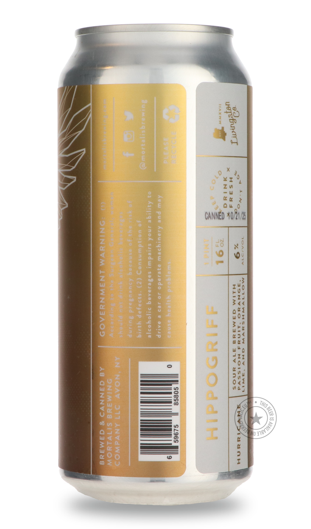 -Mortalis- Hippogriff-Sour / Wild & Fruity- Only @ Beer Republic - The best online beer store for American & Canadian craft beer - Buy beer online from the USA and Canada - Bier online kopen - Amerikaans bier kopen - Craft beer store - Craft beer kopen - Amerikanisch bier kaufen - Bier online kaufen - Acheter biere online - IPA - Stout - Porter - New England IPA - Hazy IPA - Imperial Stout - Barrel Aged - Barrel Aged Imperial Stout - Brown - Dark beer - Blond - Blonde - Pilsner - Lager - Wheat - Weizen - Am