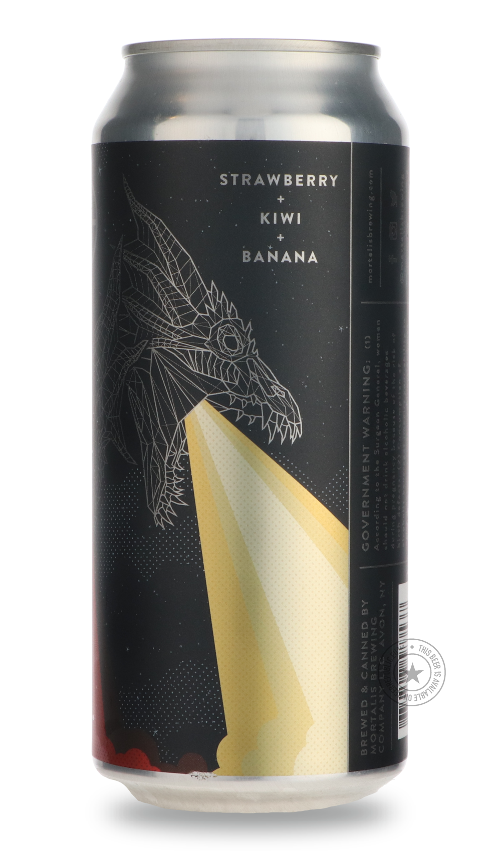 -Mortalis- Hydra | Kiwi + Strawberry + Banana-Sour / Wild & Fruity- Only @ Beer Republic - The best online beer store for American & Canadian craft beer - Buy beer online from the USA and Canada - Bier online kopen - Amerikaans bier kopen - Craft beer store - Craft beer kopen - Amerikanisch bier kaufen - Bier online kaufen - Acheter biere online - IPA - Stout - Porter - New England IPA - Hazy IPA - Imperial Stout - Barrel Aged - Barrel Aged Imperial Stout - Brown - Dark beer - Blond - Blonde - Pilsner - Lag