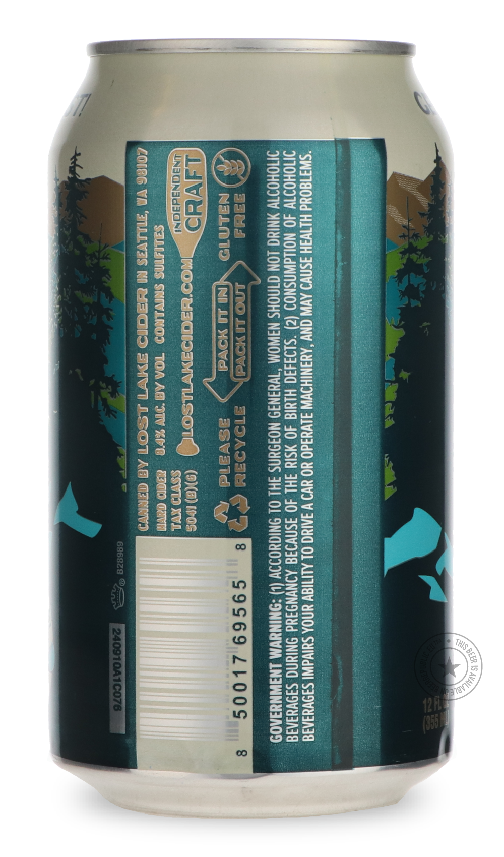 -Lost Lake- Imperial Hard Cider-Sour / Wild & Fruity- Only @ Beer Republic - The best online beer store for American & Canadian craft beer - Buy beer online from the USA and Canada - Bier online kopen - Amerikaans bier kopen - Craft beer store - Craft beer kopen - Amerikanisch bier kaufen - Bier online kaufen - Acheter biere online - IPA - Stout - Porter - New England IPA - Hazy IPA - Imperial Stout - Barrel Aged - Barrel Aged Imperial Stout - Brown - Dark beer - Blond - Blonde - Pilsner - Lager - Wheat - W