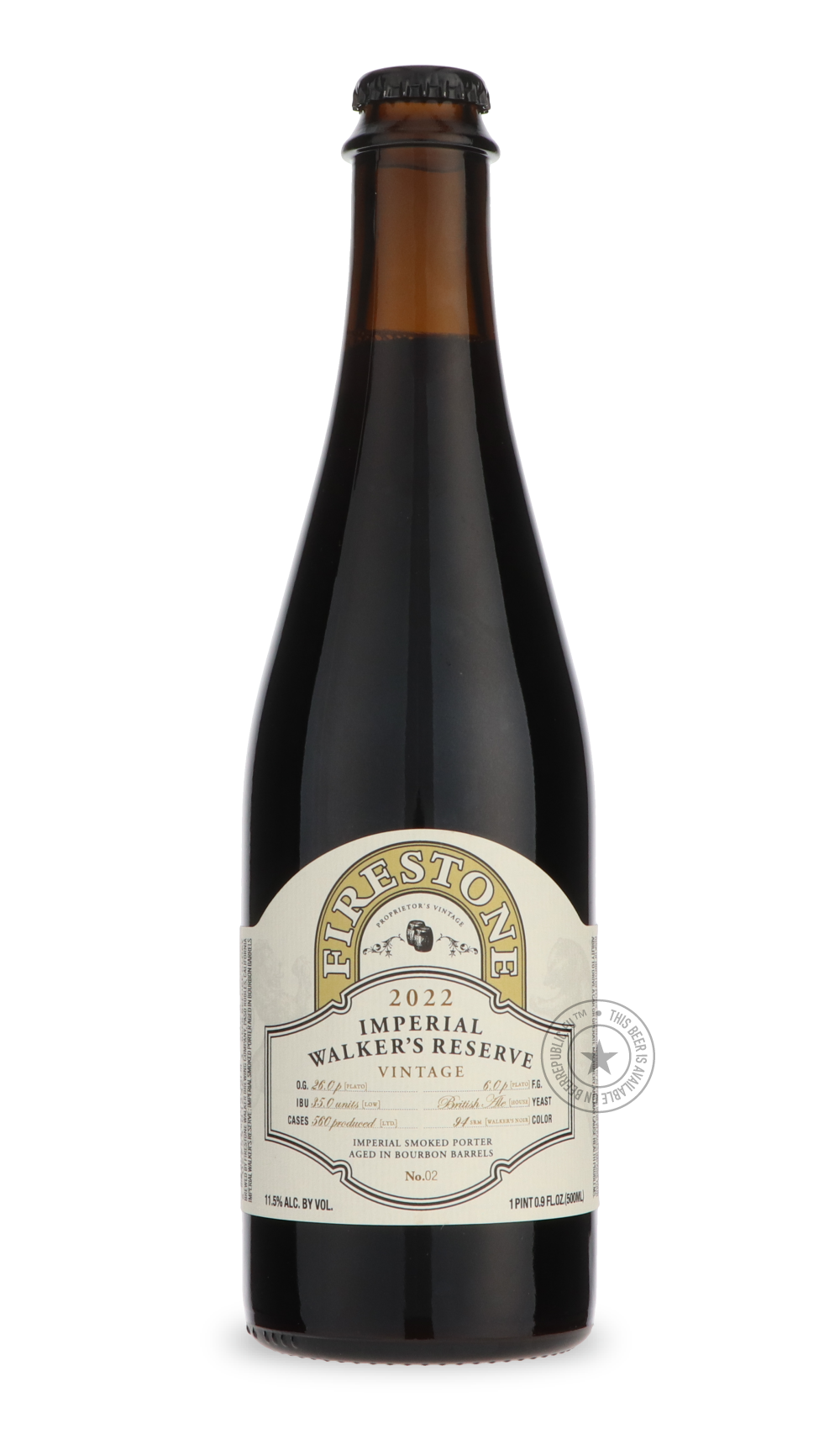 -Firestone Walker- Imperial Walker's Reserve-Stout & Porter- Only @ Beer Republic - The best online beer store for American & Canadian craft beer - Buy beer online from the USA and Canada - Bier online kopen - Amerikaans bier kopen - Craft beer store - Craft beer kopen - Amerikanisch bier kaufen - Bier online kaufen - Acheter biere online - IPA - Stout - Porter - New England IPA - Hazy IPA - Imperial Stout - Barrel Aged - Barrel Aged Imperial Stout - Brown - Dark beer - Blond - Blonde - Pilsner - Lager - Wh