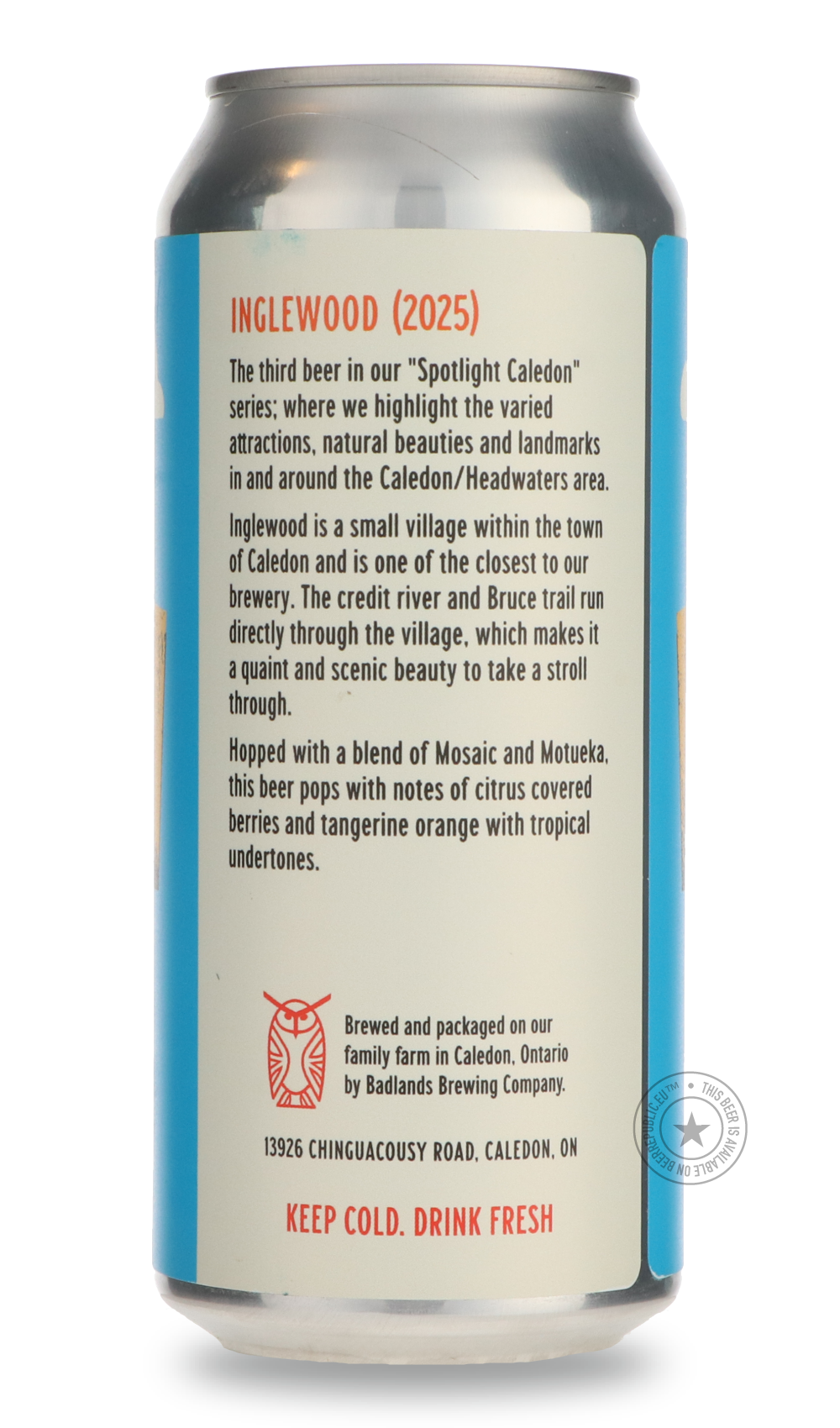 -Badlands- Inglewood-IPA- Only @ Beer Republic - The best online beer store for American & Canadian craft beer - Buy beer online from the USA and Canada - Bier online kopen - Amerikaans bier kopen - Craft beer store - Craft beer kopen - Amerikanisch bier kaufen - Bier online kaufen - Acheter biere online - IPA - Stout - Porter - New England IPA - Hazy IPA - Imperial Stout - Barrel Aged - Barrel Aged Imperial Stout - Brown - Dark beer - Blond - Blonde - Pilsner - Lager - Wheat - Weizen - Amber - Barley Wine
