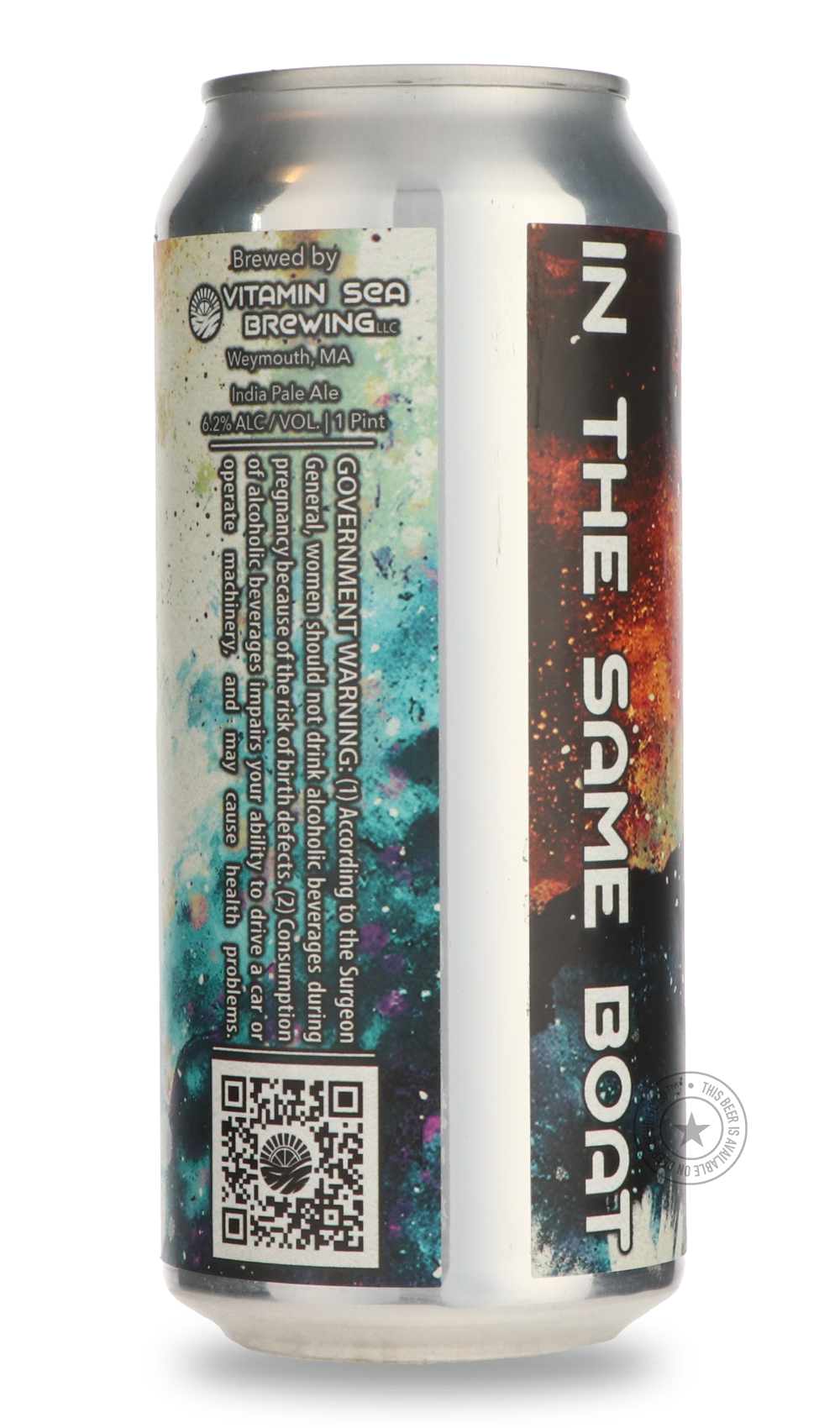Vitamin Sea- In the Same Boat-IPA- Only @ Beer Republic - The best online beer store for American & Canadian craft beer - Buy beer online from the USA and Canada - Bier online kopen - Amerikaans bier kopen - Craft beer store - Craft beer kopen - Amerikanisch bier kaufen - Bier online kaufen - Acheter biere online - IPA - Stout - Porter - New England IPA - Hazy IPA - Imperial Stout - Barrel Aged - Barrel Aged Imperial Stout - Brown - Dark beer - Blond - Blonde - Pilsner - Lager - Wheat - Weizen - Amber - Bar