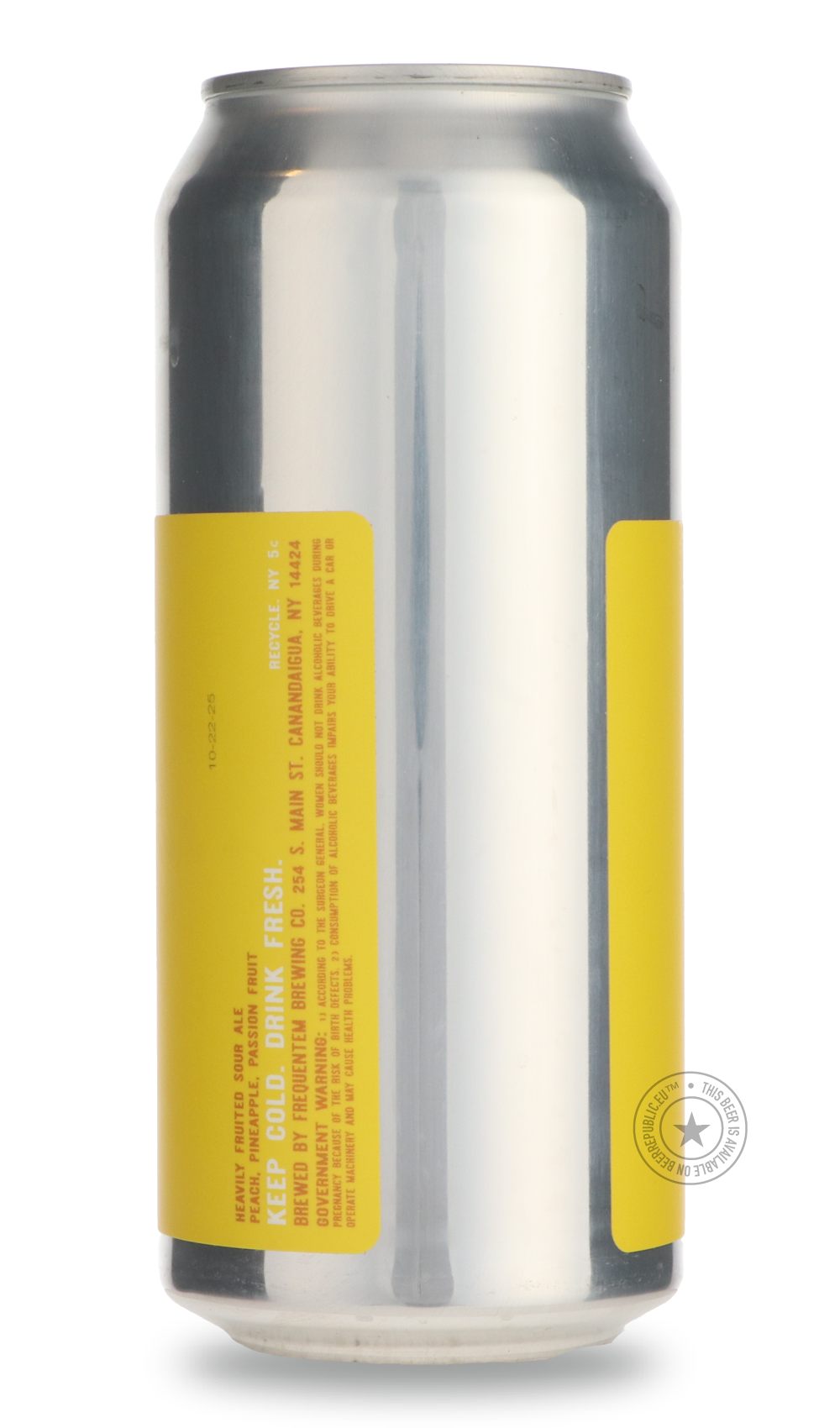 Frequentem- Just Fruit (Peach, Pineapple, Passionfruit)-Sour / Wild & Fruity- Only @ Beer Republic - The best online beer store for American & Canadian craft beer - Buy beer online from the USA and Canada - Bier online kopen - Amerikaans bier kopen - Craft beer store - Craft beer kopen - Amerikanisch bier kaufen - Bier online kaufen - Acheter biere online - IPA - Stout - Porter - New England IPA - Hazy IPA - Imperial Stout - Barrel Aged - Barrel Aged Imperial Stout - Brown - Dark beer - Blond - Blonde - Pil