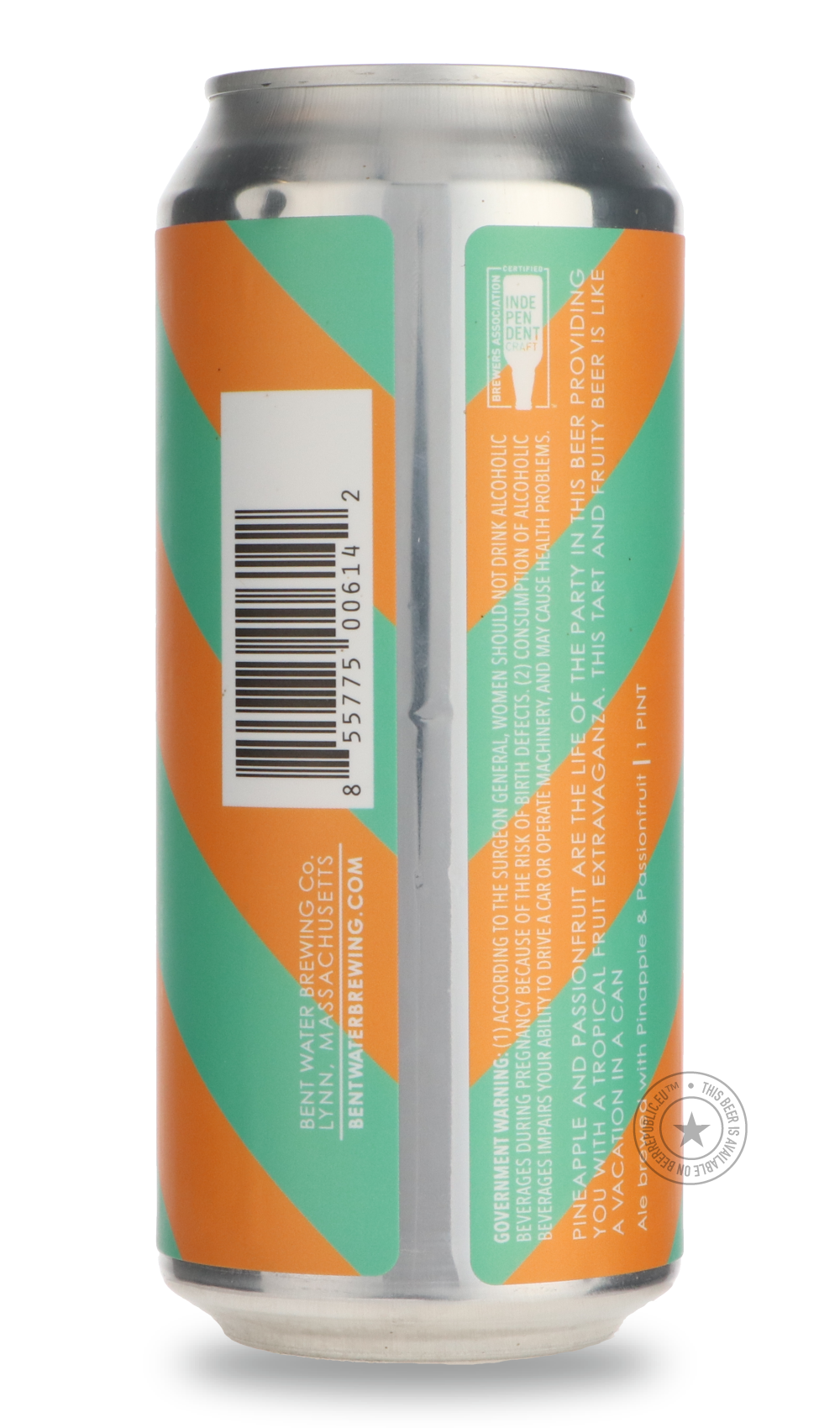 -Bent Water- Kettle Sour - Pineapple Passionfruit-Sour / Wild & Fruity- Only @ Beer Republic - The best online beer store for American & Canadian craft beer - Buy beer online from the USA and Canada - Bier online kopen - Amerikaans bier kopen - Craft beer store - Craft beer kopen - Amerikanisch bier kaufen - Bier online kaufen - Acheter biere online - IPA - Stout - Porter - New England IPA - Hazy IPA - Imperial Stout - Barrel Aged - Barrel Aged Imperial Stout - Brown - Dark beer - Blond - Blonde - Pilsner -