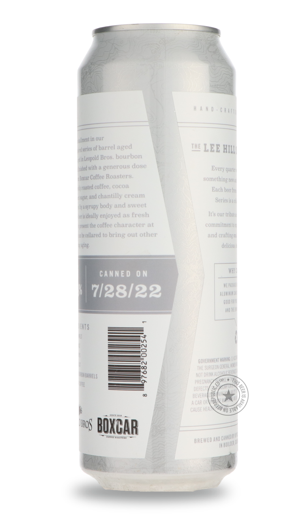 -Upslope- Lee Hill Vol. 33 Barrel Aged Kentucky Coffee Ale-Brown & Dark- Only @ Beer Republic - The best online beer store for American & Canadian craft beer - Buy beer online from the USA and Canada - Bier online kopen - Amerikaans bier kopen - Craft beer store - Craft beer kopen - Amerikanisch bier kaufen - Bier online kaufen - Acheter biere online - IPA - Stout - Porter - New England IPA - Hazy IPA - Imperial Stout - Barrel Aged - Barrel Aged Imperial Stout - Brown - Dark beer - Blond - Blonde - Pilsner