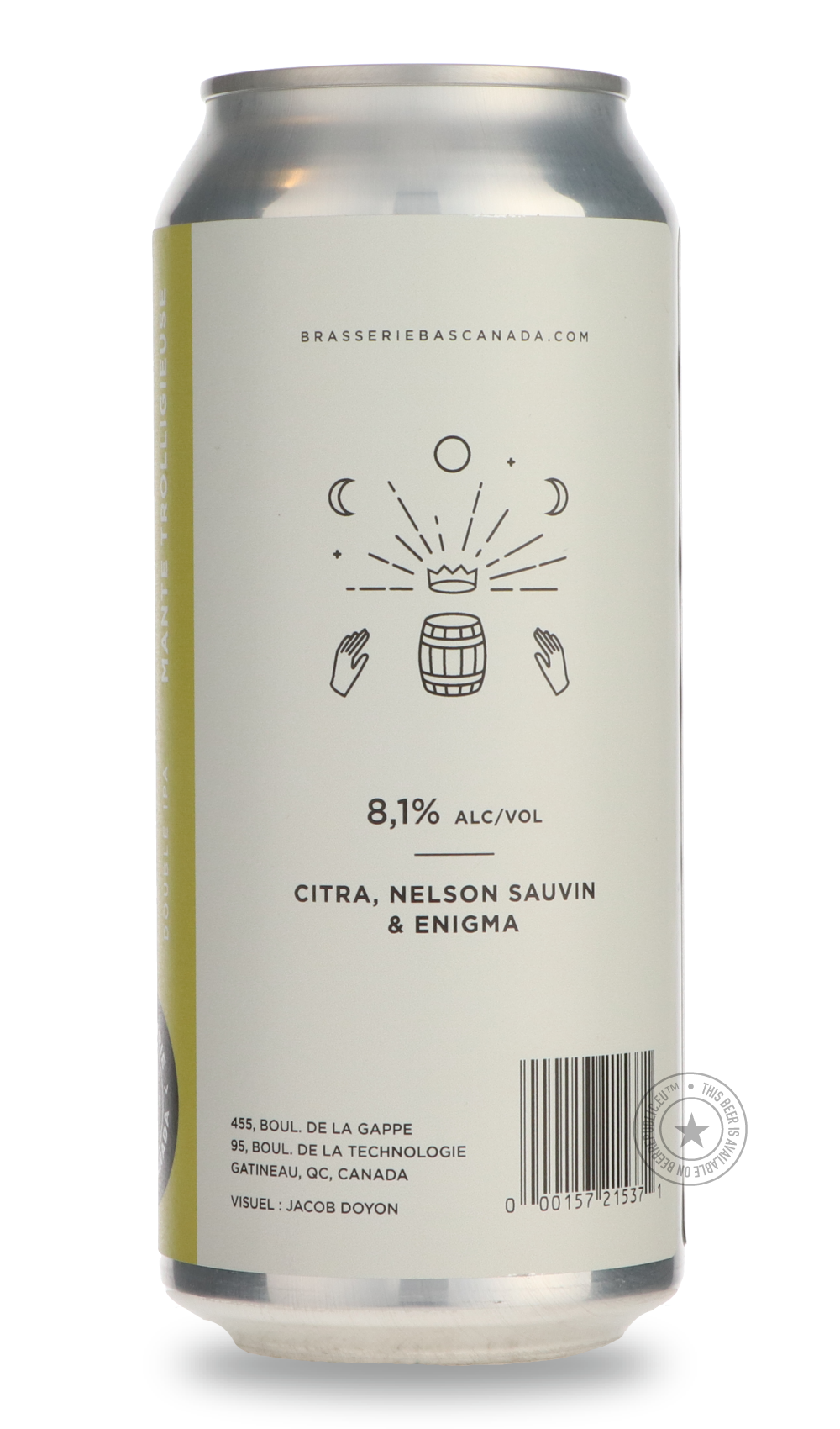 Brasserie du Bas-Canada- Mante Trolligieuse-IPA- Only @ Beer Republic - The best online beer store for American & Canadian craft beer - Buy beer online from the USA and Canada - Bier online kopen - Amerikaans bier kopen - Craft beer store - Craft beer kopen - Amerikanisch bier kaufen - Bier online kaufen - Acheter biere online - IPA - Stout - Porter - New England IPA - Hazy IPA - Imperial Stout - Barrel Aged - Barrel Aged Imperial Stout - Brown - Dark beer - Blond - Blonde - Pilsner - Lager - Wheat - Weizen