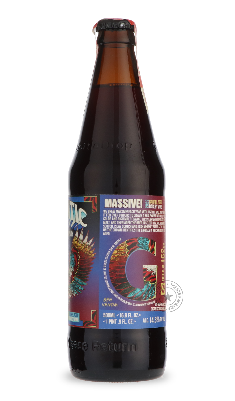 -Gigantic- Massive! (Islay Scotch Barrel 2022)-Brown & Dark- Only @ Beer Republic - The best online beer store for American & Canadian craft beer - Buy beer online from the USA and Canada - Bier online kopen - Amerikaans bier kopen - Craft beer store - Craft beer kopen - Amerikanisch bier kaufen - Bier online kaufen - Acheter biere online - IPA - Stout - Porter - New England IPA - Hazy IPA - Imperial Stout - Barrel Aged - Barrel Aged Imperial Stout - Brown - Dark beer - Blond - Blonde - Pilsner - Lager - Wh