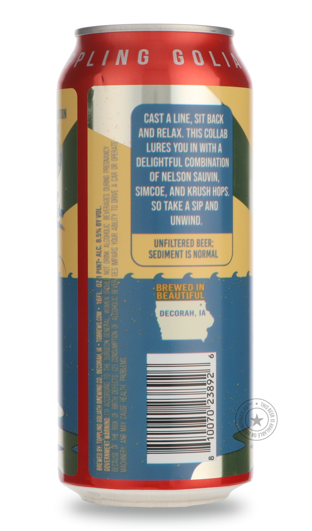 -Toppling Goliath- Mind Your Unwind / Hop Butcher For The World-IPA- Only @ Beer Republic - The best online beer store for American & Canadian craft beer - Buy beer online from the USA and Canada - Bier online kopen - Amerikaans bier kopen - Craft beer store - Craft beer kopen - Amerikanisch bier kaufen - Bier online kaufen - Acheter biere online - IPA - Stout - Porter - New England IPA - Hazy IPA - Imperial Stout - Barrel Aged - Barrel Aged Imperial Stout - Brown - Dark beer - Blond - Blonde - Pilsner - La