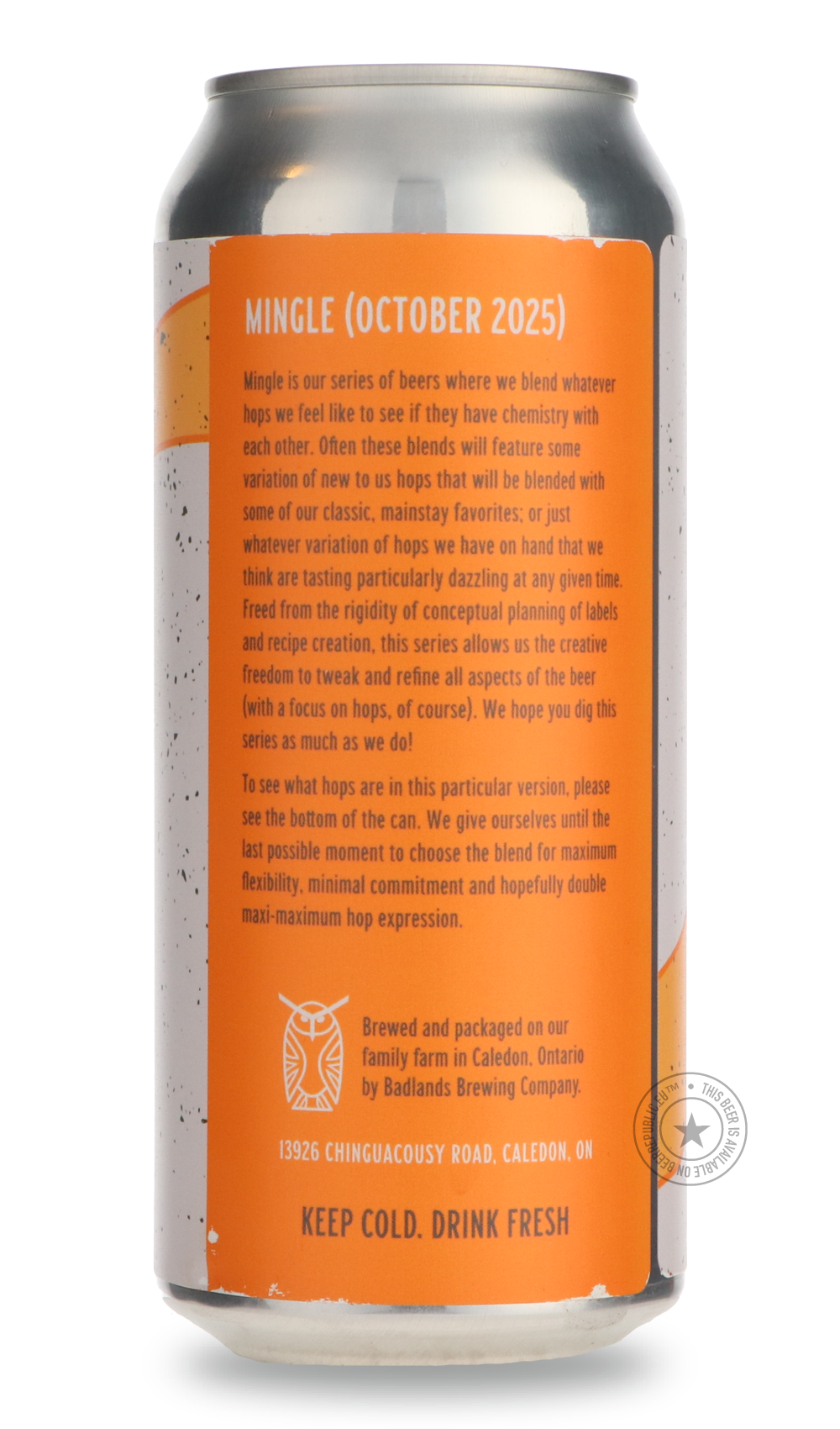 -Badlands- Mingle in October-IPA- Only @ Beer Republic - The best online beer store for American & Canadian craft beer - Buy beer online from the USA and Canada - Bier online kopen - Amerikaans bier kopen - Craft beer store - Craft beer kopen - Amerikanisch bier kaufen - Bier online kaufen - Acheter biere online - IPA - Stout - Porter - New England IPA - Hazy IPA - Imperial Stout - Barrel Aged - Barrel Aged Imperial Stout - Brown - Dark beer - Blond - Blonde - Pilsner - Lager - Wheat - Weizen - Amber - Barl