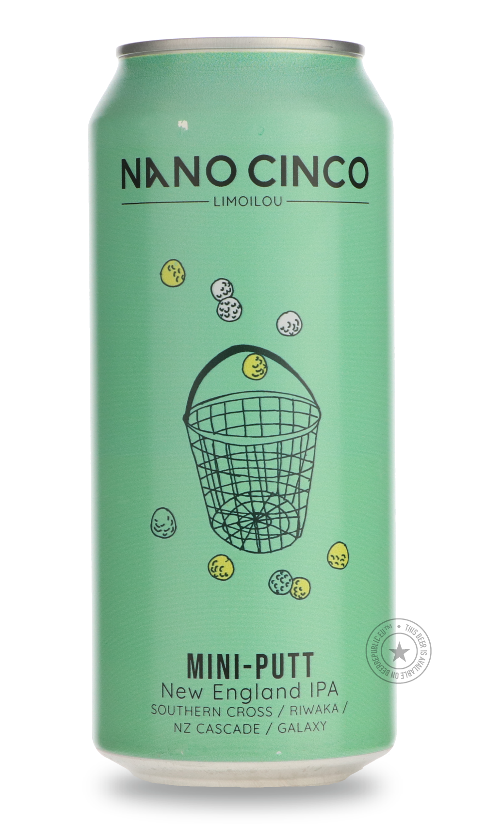 -Nano Cinco- Mini-Putt-IPA- Only @ Beer Republic - The best online beer store for American & Canadian craft beer - Buy beer online from the USA and Canada - Bier online kopen - Amerikaans bier kopen - Craft beer store - Craft beer kopen - Amerikanisch bier kaufen - Bier online kaufen - Acheter biere online - IPA - Stout - Porter - New England IPA - Hazy IPA - Imperial Stout - Barrel Aged - Barrel Aged Imperial Stout - Brown - Dark beer - Blond - Blonde - Pilsner - Lager - Wheat - Weizen - Amber - Barley Win
