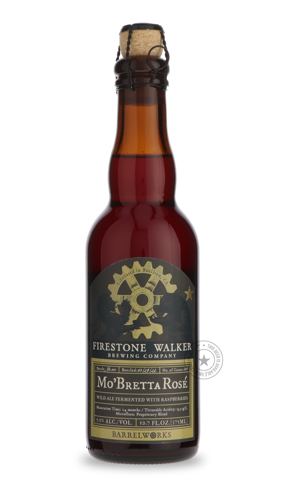 -Firestone Walker- Mo'Bretta Rose-Sour / Wild & Fruity- Only @ Beer Republic - The best online beer store for American & Canadian craft beer - Buy beer online from the USA and Canada - Bier online kopen - Amerikaans bier kopen - Craft beer store - Craft beer kopen - Amerikanisch bier kaufen - Bier online kaufen - Acheter biere online - IPA - Stout - Porter - New England IPA - Hazy IPA - Imperial Stout - Barrel Aged - Barrel Aged Imperial Stout - Brown - Dark beer - Blond - Blonde - Pilsner - Lager - Wheat -