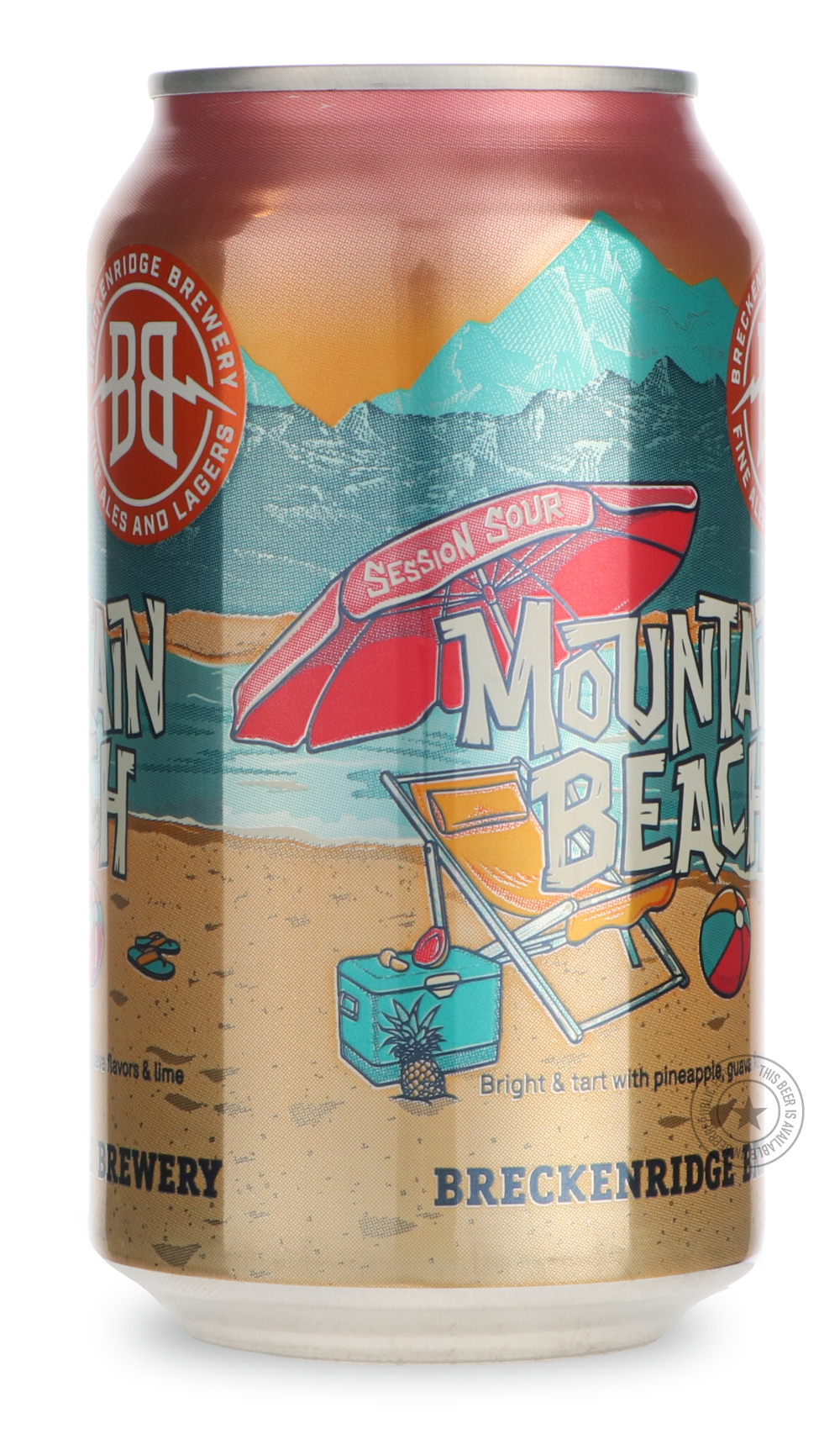 -Breckenridge- Mountain Beach-Sour / Wild & Fruity- Only @ Beer Republic - The best online beer store for American & Canadian craft beer - Buy beer online from the USA and Canada - Bier online kopen - Amerikaans bier kopen - Craft beer store - Craft beer kopen - Amerikanisch bier kaufen - Bier online kaufen - Acheter biere online - IPA - Stout - Porter - New England IPA - Hazy IPA - Imperial Stout - Barrel Aged - Barrel Aged Imperial Stout - Brown - Dark beer - Blond - Blonde - Pilsner - Lager - Wheat - Wei