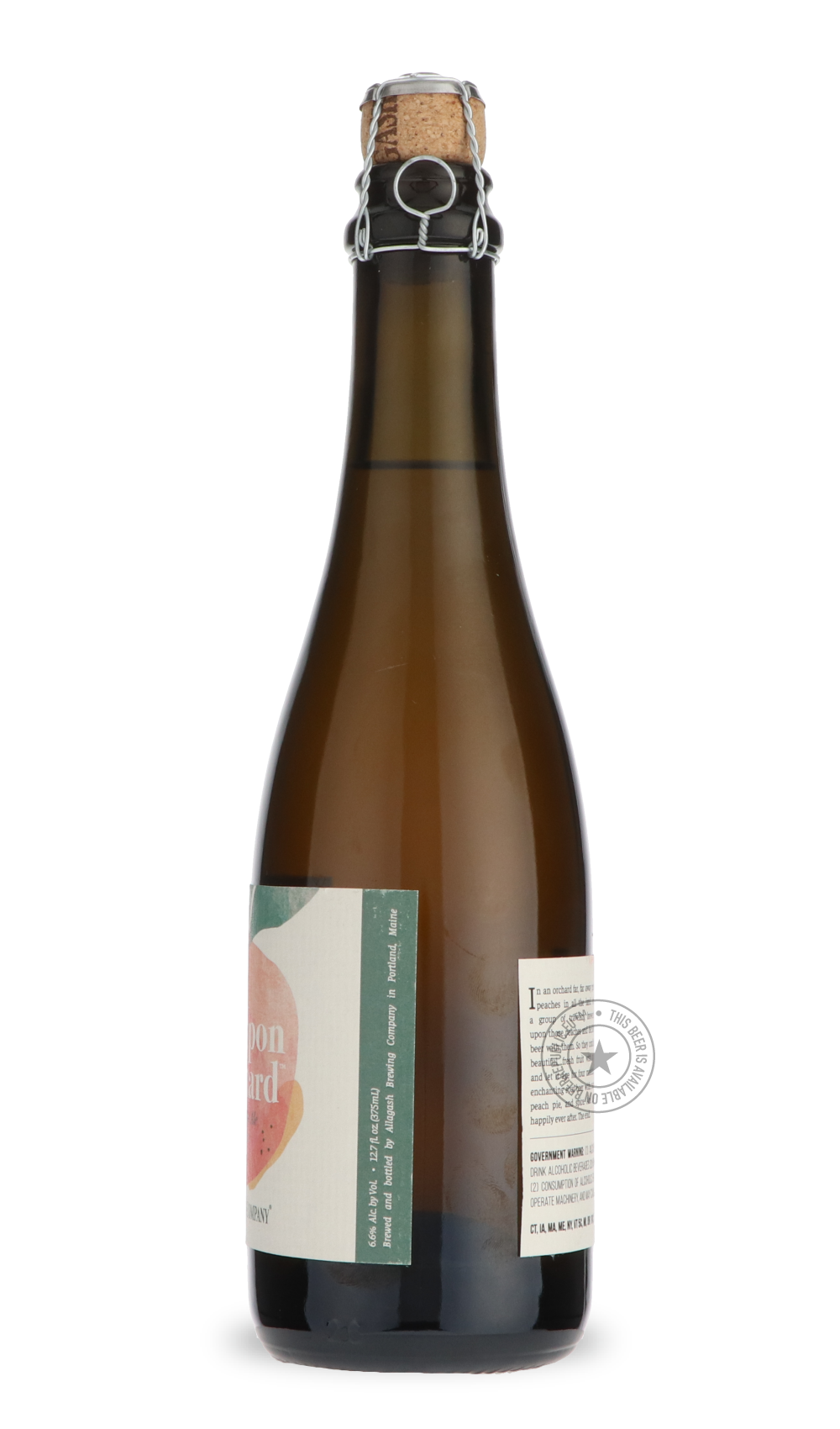 -Allagash- Once Upon An Orchard - Peach-Sour / Wild & Fruity- Only @ Beer Republic - The best online beer store for American & Canadian craft beer - Buy beer online from the USA and Canada - Bier online kopen - Amerikaans bier kopen - Craft beer store - Craft beer kopen - Amerikanisch bier kaufen - Bier online kaufen - Acheter biere online - IPA - Stout - Porter - New England IPA - Hazy IPA - Imperial Stout - Barrel Aged - Barrel Aged Imperial Stout - Brown - Dark beer - Blond - Blonde - Pilsner - Lager - W