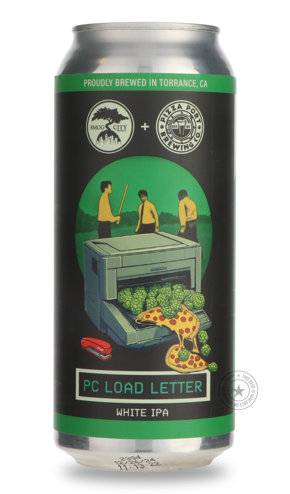 -Smog City- PC Load Letter / Pizza Port-IPA- Only @ Beer Republic - The best online beer store for American & Canadian craft beer - Buy beer online from the USA and Canada - Bier online kopen - Amerikaans bier kopen - Craft beer store - Craft beer kopen - Amerikanisch bier kaufen - Bier online kaufen - Acheter biere online - IPA - Stout - Porter - New England IPA - Hazy IPA - Imperial Stout - Barrel Aged - Barrel Aged Imperial Stout - Brown - Dark beer - Blond - Blonde - Pilsner - Lager - Wheat - Weizen - A