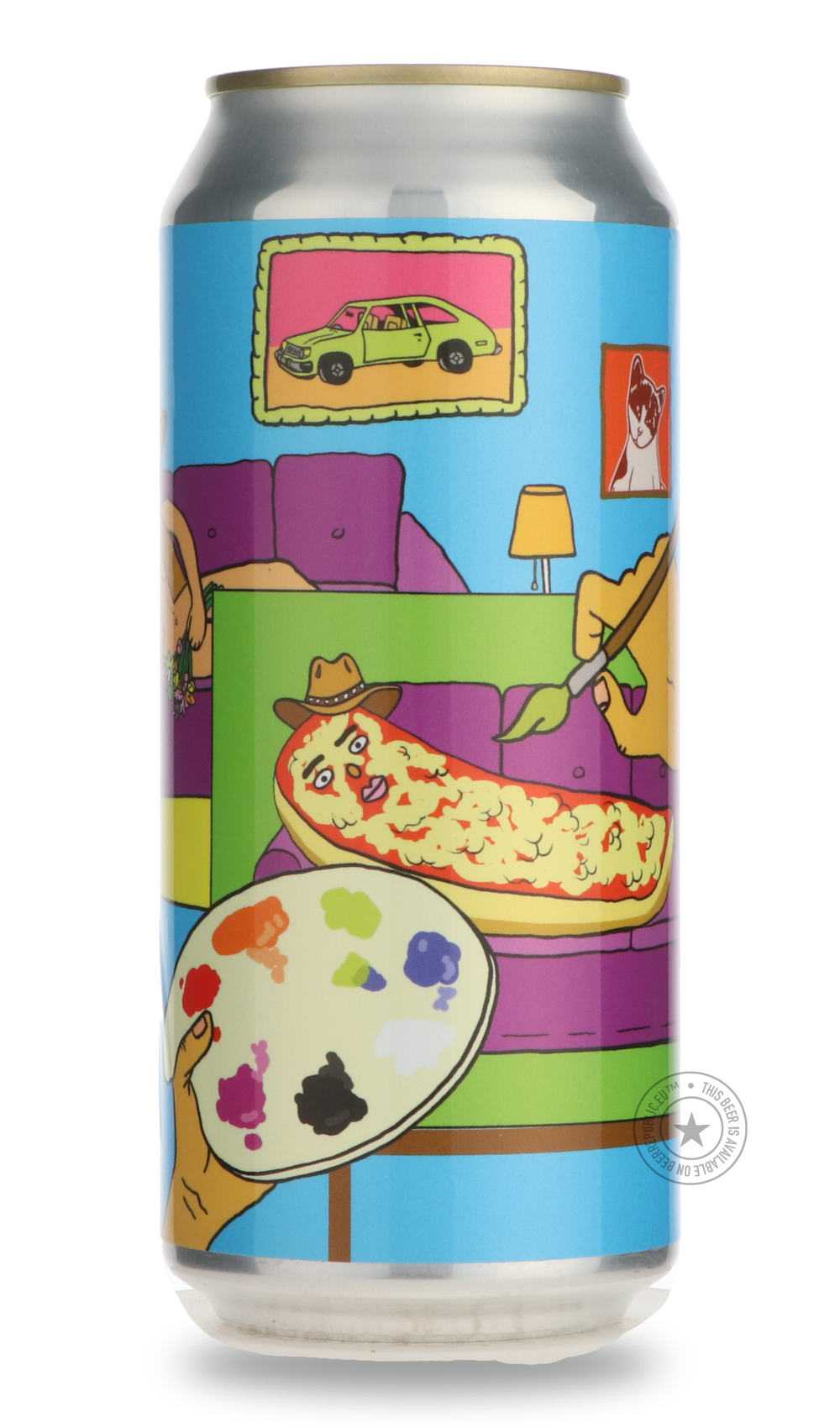 Hoof Hearted- Paint Me Like One of Your French Bread Pizzas (Citra, Simcoe, And Phantasm)-IPA- Only @ Beer Republic - The best online beer store for American & Canadian craft beer - Buy beer online from the USA and Canada - Bier online kopen - Amerikaans bier kopen - Craft beer store - Craft beer kopen - Amerikanisch bier kaufen - Bier online kaufen - Acheter biere online - IPA - Stout - Porter - New England IPA - Hazy IPA - Imperial Stout - Barrel Aged - Barrel Aged Imperial Stout - Brown - Dark beer - Blo