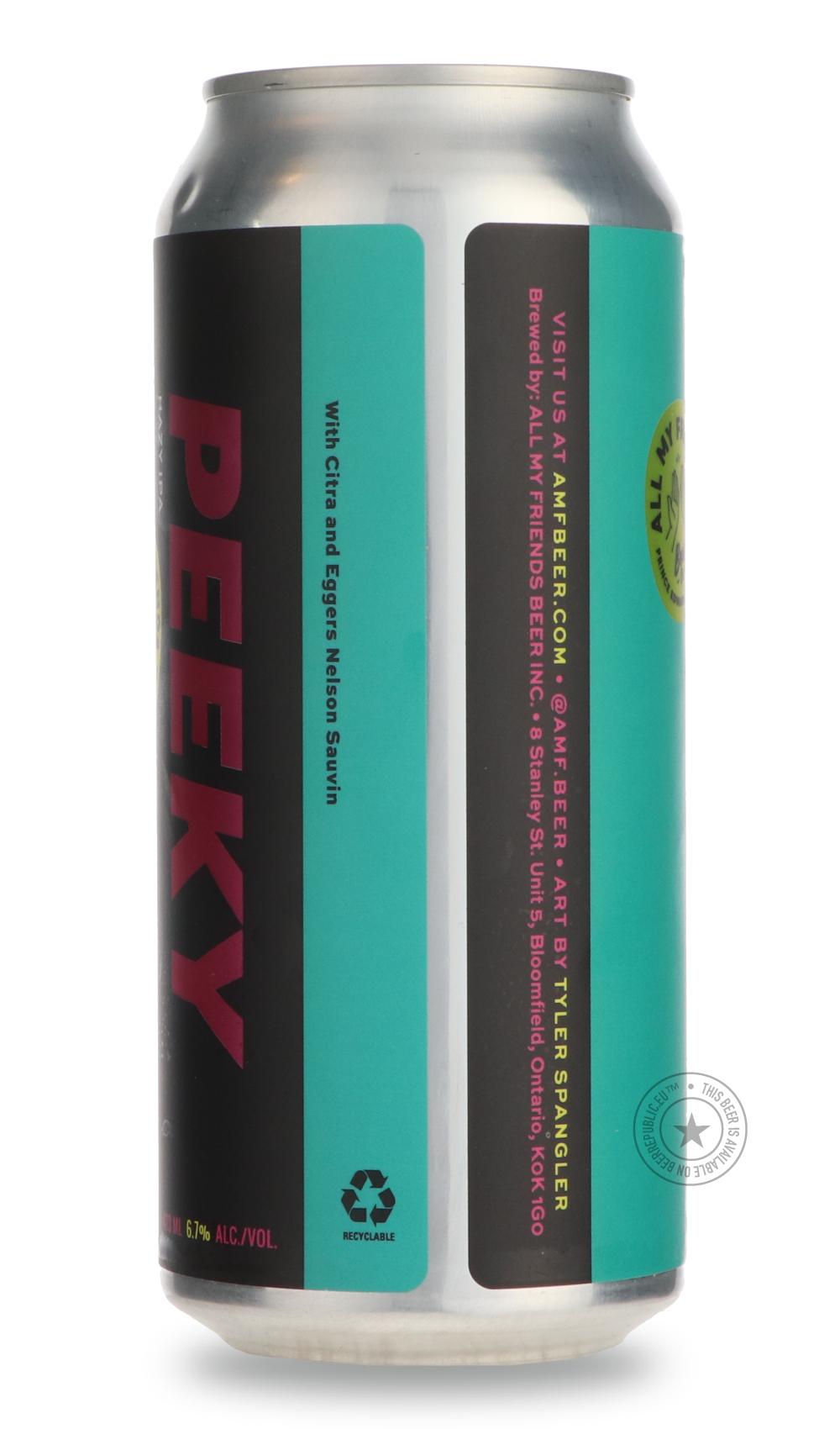 All My Friends- Peeky-IPA- Only @ Beer Republic - The best online beer store for American & Canadian craft beer - Buy beer online from the USA and Canada - Bier online kopen - Amerikaans bier kopen - Craft beer store - Craft beer kopen - Amerikanisch bier kaufen - Bier online kaufen - Acheter biere online - IPA - Stout - Porter - New England IPA - Hazy IPA - Imperial Stout - Barrel Aged - Barrel Aged Imperial Stout - Brown - Dark beer - Blond - Blonde - Pilsner - Lager - Wheat - Weizen - Amber - Barley Wine