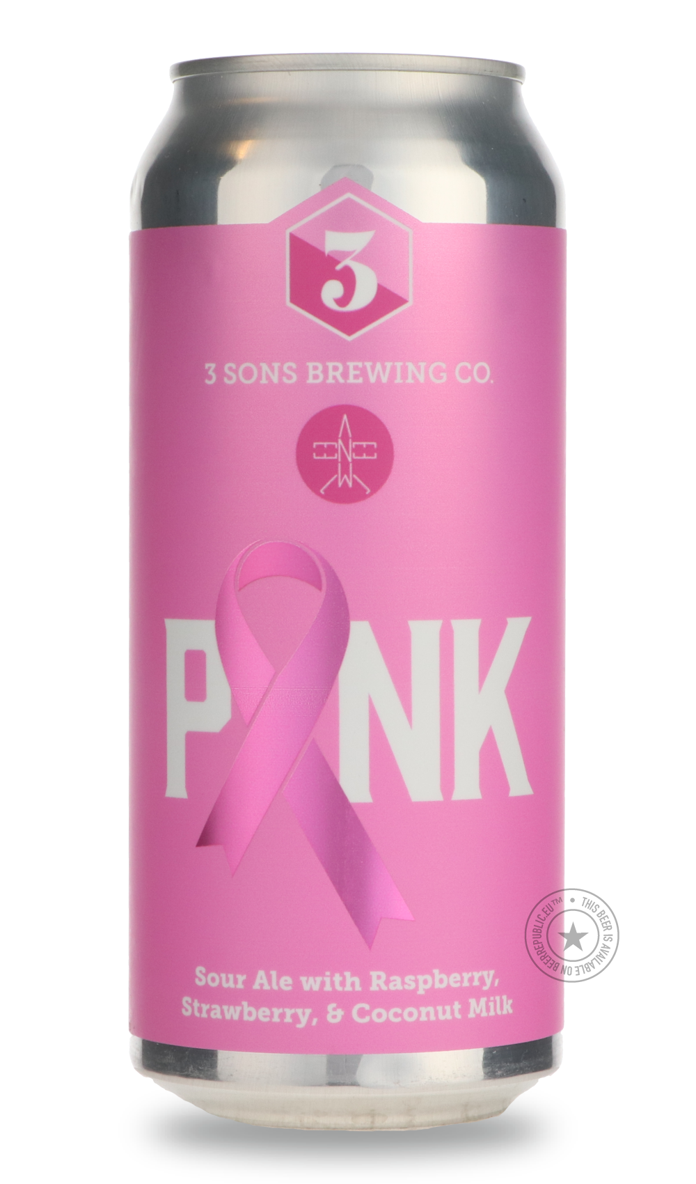 -3 Sons- Pink-Sour / Wild & Fruity- Only @ Beer Republic - The best online beer store for American & Canadian craft beer - Buy beer online from the USA and Canada - Bier online kopen - Amerikaans bier kopen - Craft beer store - Craft beer kopen - Amerikanisch bier kaufen - Bier online kaufen - Acheter biere online - IPA - Stout - Porter - New England IPA - Hazy IPA - Imperial Stout - Barrel Aged - Barrel Aged Imperial Stout - Brown - Dark beer - Blond - Blonde - Pilsner - Lager - Wheat - Weizen - Amber - Ba
