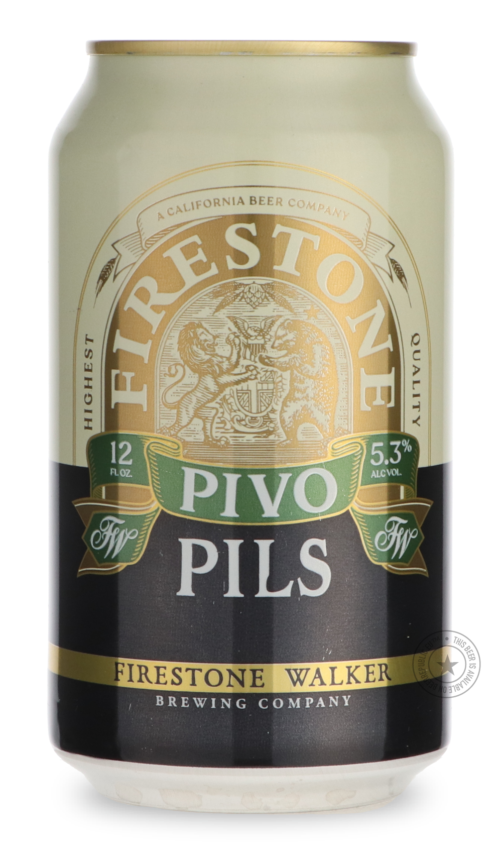 -Firestone Walker- Pivo Pils-Pale- Only @ Beer Republic - The best online beer store for American & Canadian craft beer - Buy beer online from the USA and Canada - Bier online kopen - Amerikaans bier kopen - Craft beer store - Craft beer kopen - Amerikanisch bier kaufen - Bier online kaufen - Acheter biere online - IPA - Stout - Porter - New England IPA - Hazy IPA - Imperial Stout - Barrel Aged - Barrel Aged Imperial Stout - Brown - Dark beer - Blond - Blonde - Pilsner - Lager - Wheat - Weizen - Amber - Bar