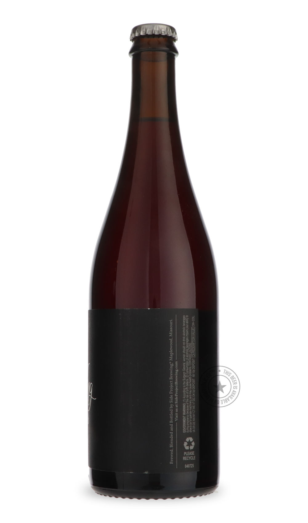 Side Project- Pulling Nails-Sour / Wild & Fruity- Only @ Beer Republic - The best online beer store for American & Canadian craft beer - Buy beer online from the USA and Canada - Bier online kopen - Amerikaans bier kopen - Craft beer store - Craft beer kopen - Amerikanisch bier kaufen - Bier online kaufen - Acheter biere online - IPA - Stout - Porter - New England IPA - Hazy IPA - Imperial Stout - Barrel Aged - Barrel Aged Imperial Stout - Brown - Dark beer - Blond - Blonde - Pilsner - Lager - Wheat - Weize