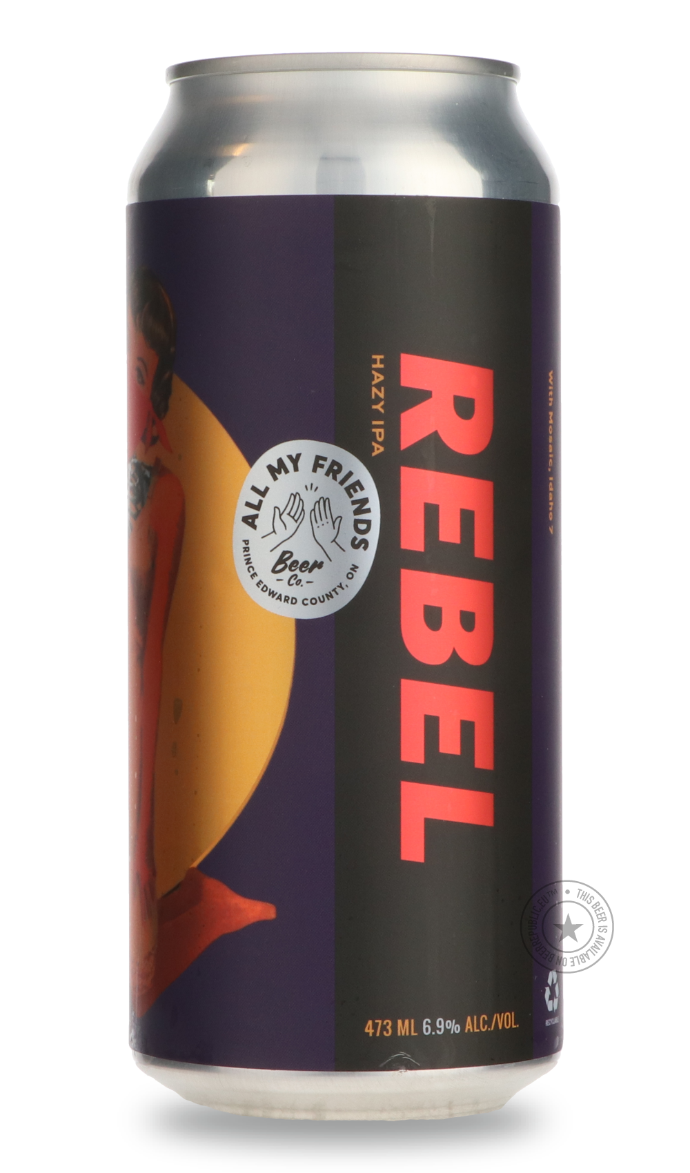 All My Friends- Rebel-IPA- Only @ Beer Republic - The best online beer store for American & Canadian craft beer - Buy beer online from the USA and Canada - Bier online kopen - Amerikaans bier kopen - Craft beer store - Craft beer kopen - Amerikanisch bier kaufen - Bier online kaufen - Acheter biere online - IPA - Stout - Porter - New England IPA - Hazy IPA - Imperial Stout - Barrel Aged - Barrel Aged Imperial Stout - Brown - Dark beer - Blond - Blonde - Pilsner - Lager - Wheat - Weizen - Amber - Barley Wine