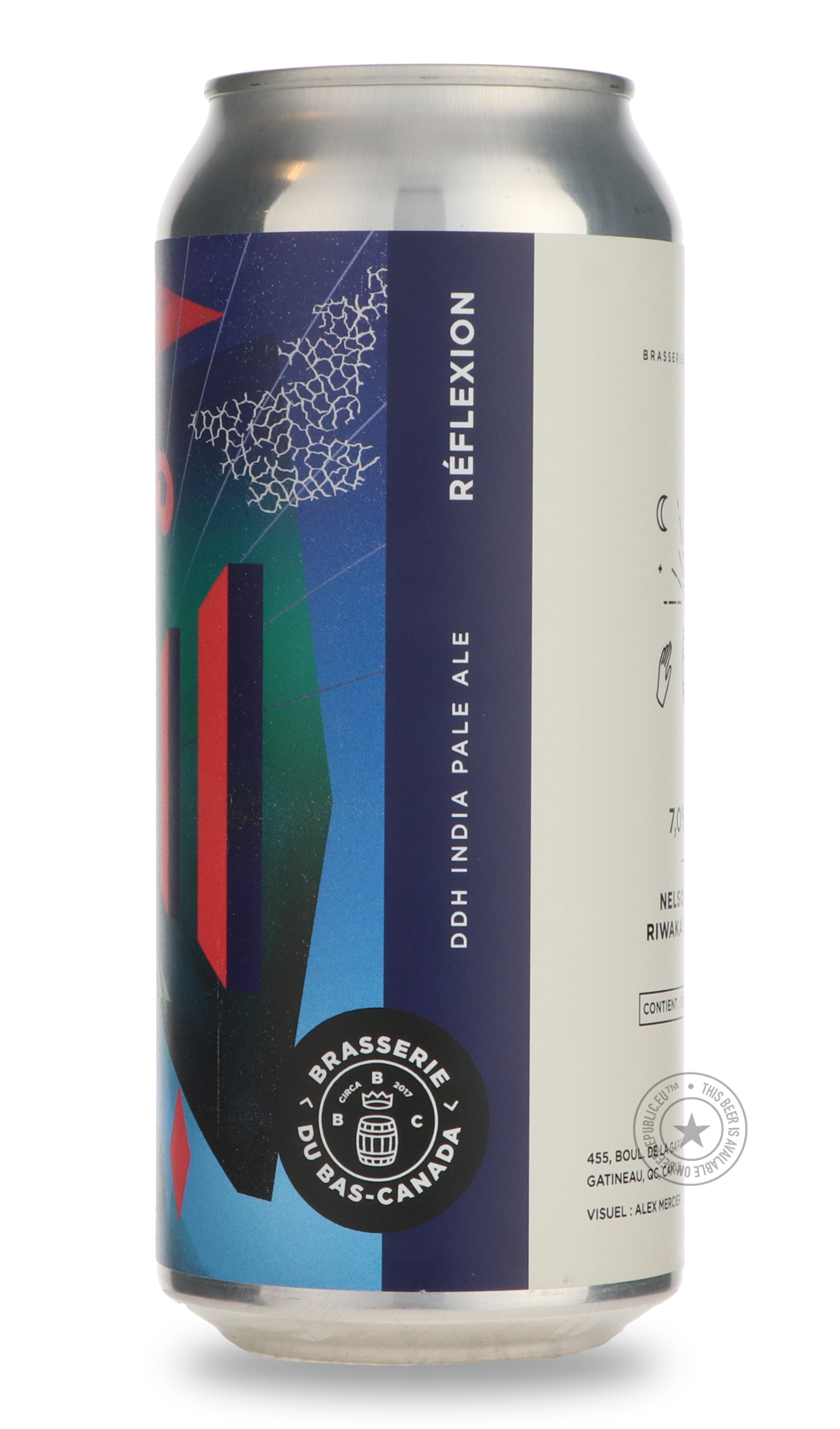 -Brasserie du Bas-Canada- Réflexion-IPA- Only @ Beer Republic - The best online beer store for American & Canadian craft beer - Buy beer online from the USA and Canada - Bier online kopen - Amerikaans bier kopen - Craft beer store - Craft beer kopen - Amerikanisch bier kaufen - Bier online kaufen - Acheter biere online - IPA - Stout - Porter - New England IPA - Hazy IPA - Imperial Stout - Barrel Aged - Barrel Aged Imperial Stout - Brown - Dark beer - Blond - Blonde - Pilsner - Lager - Wheat - Weizen - Amber