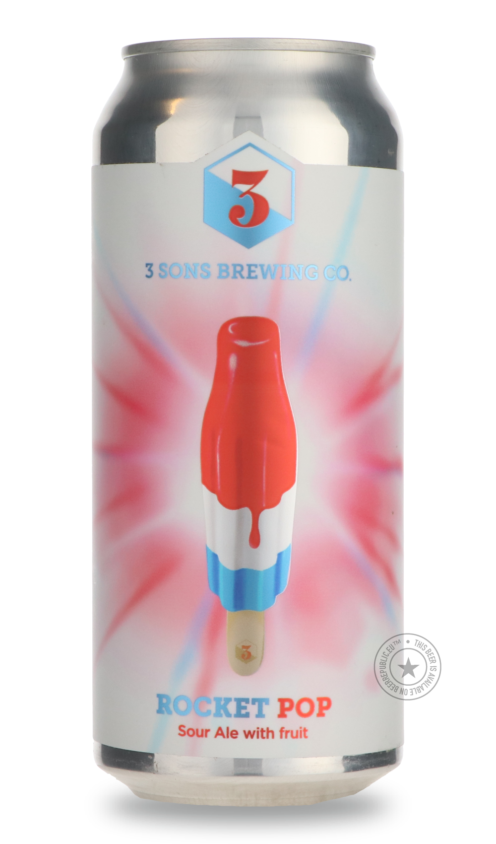 -3 Sons- Rocket Pop-Sour / Wild & Fruity- Only @ Beer Republic - The best online beer store for American & Canadian craft beer - Buy beer online from the USA and Canada - Bier online kopen - Amerikaans bier kopen - Craft beer store - Craft beer kopen - Amerikanisch bier kaufen - Bier online kaufen - Acheter biere online - IPA - Stout - Porter - New England IPA - Hazy IPA - Imperial Stout - Barrel Aged - Barrel Aged Imperial Stout - Brown - Dark beer - Blond - Blonde - Pilsner - Lager - Wheat - Weizen - Ambe