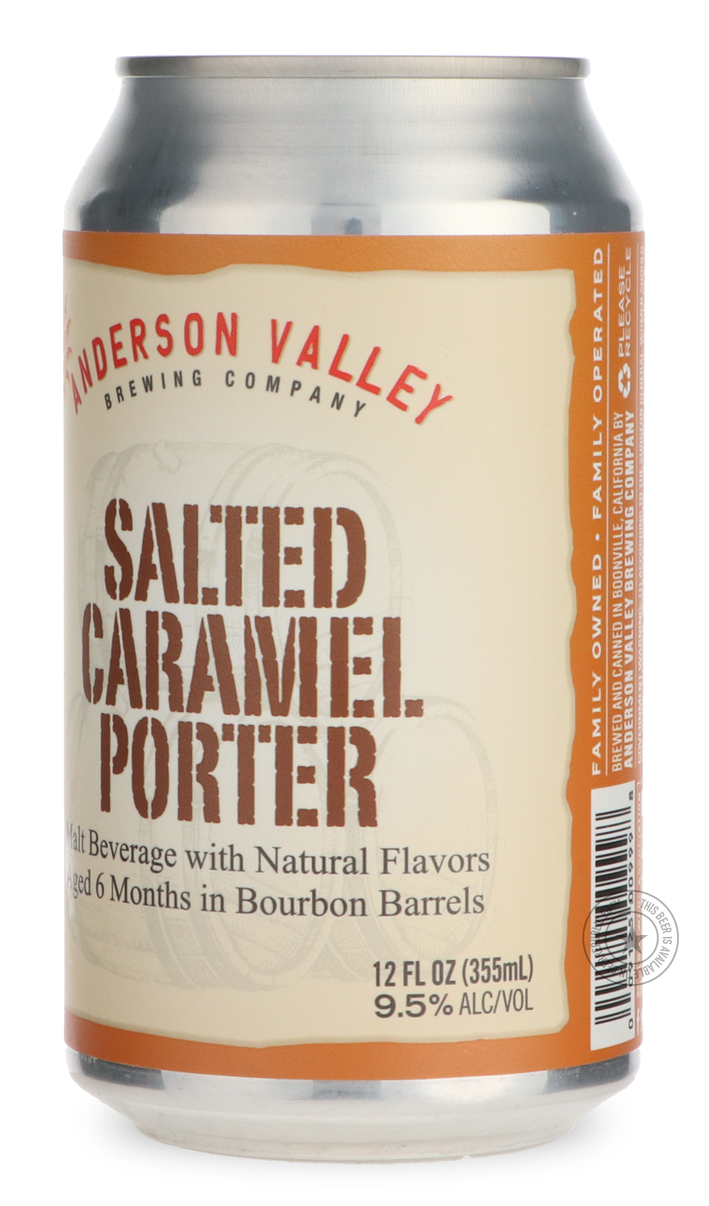 Anderson Valley- Salted Caramel Bourbon Barrel Aged Porter-Stout & Porter- Only @ Beer Republic - The best online beer store for American & Canadian craft beer - Buy beer online from the USA and Canada - Bier online kopen - Amerikaans bier kopen - Craft beer store - Craft beer kopen - Amerikanisch bier kaufen - Bier online kaufen - Acheter biere online - IPA - Stout - Porter - New England IPA - Hazy IPA - Imperial Stout - Barrel Aged - Barrel Aged Imperial Stout - Brown - Dark beer - Blond - Blonde - Pilsne