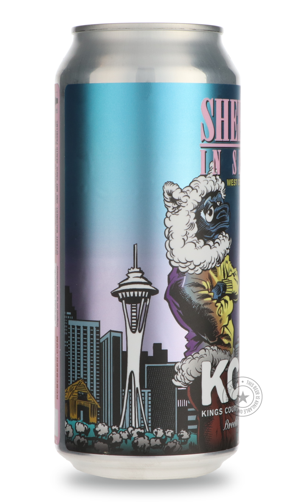 -KCBC- Sheepless In Seattle-IPA- Only @ Beer Republic - The best online beer store for American & Canadian craft beer - Buy beer online from the USA and Canada - Bier online kopen - Amerikaans bier kopen - Craft beer store - Craft beer kopen - Amerikanisch bier kaufen - Bier online kaufen - Acheter biere online - IPA - Stout - Porter - New England IPA - Hazy IPA - Imperial Stout - Barrel Aged - Barrel Aged Imperial Stout - Brown - Dark beer - Blond - Blonde - Pilsner - Lager - Wheat - Weizen - Amber - Barle