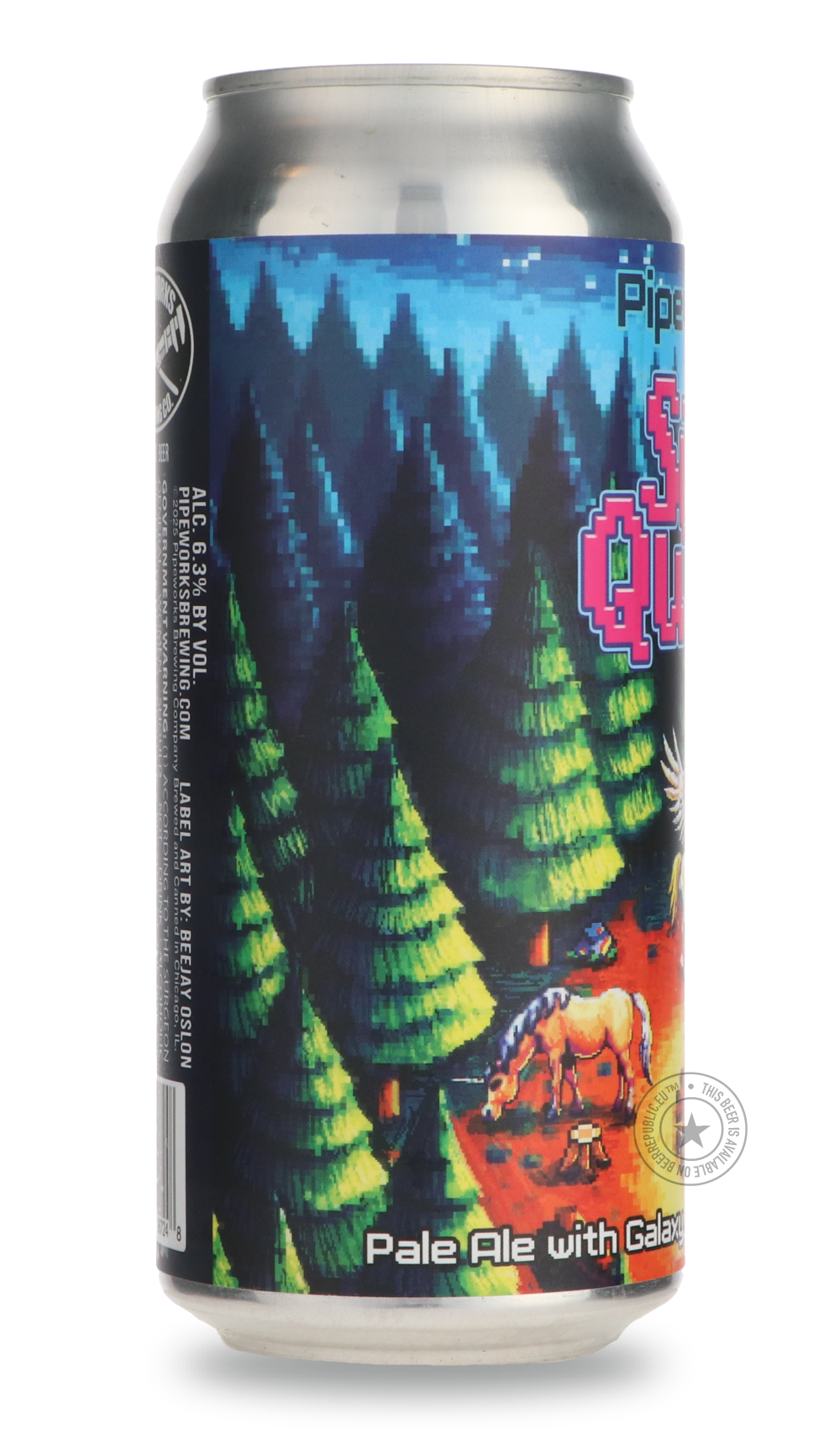 -Pipeworks- Side Quest-Pale- Only @ Beer Republic - The best online beer store for American & Canadian craft beer - Buy beer online from the USA and Canada - Bier online kopen - Amerikaans bier kopen - Craft beer store - Craft beer kopen - Amerikanisch bier kaufen - Bier online kaufen - Acheter biere online - IPA - Stout - Porter - New England IPA - Hazy IPA - Imperial Stout - Barrel Aged - Barrel Aged Imperial Stout - Brown - Dark beer - Blond - Blonde - Pilsner - Lager - Wheat - Weizen - Amber - Barley Wi