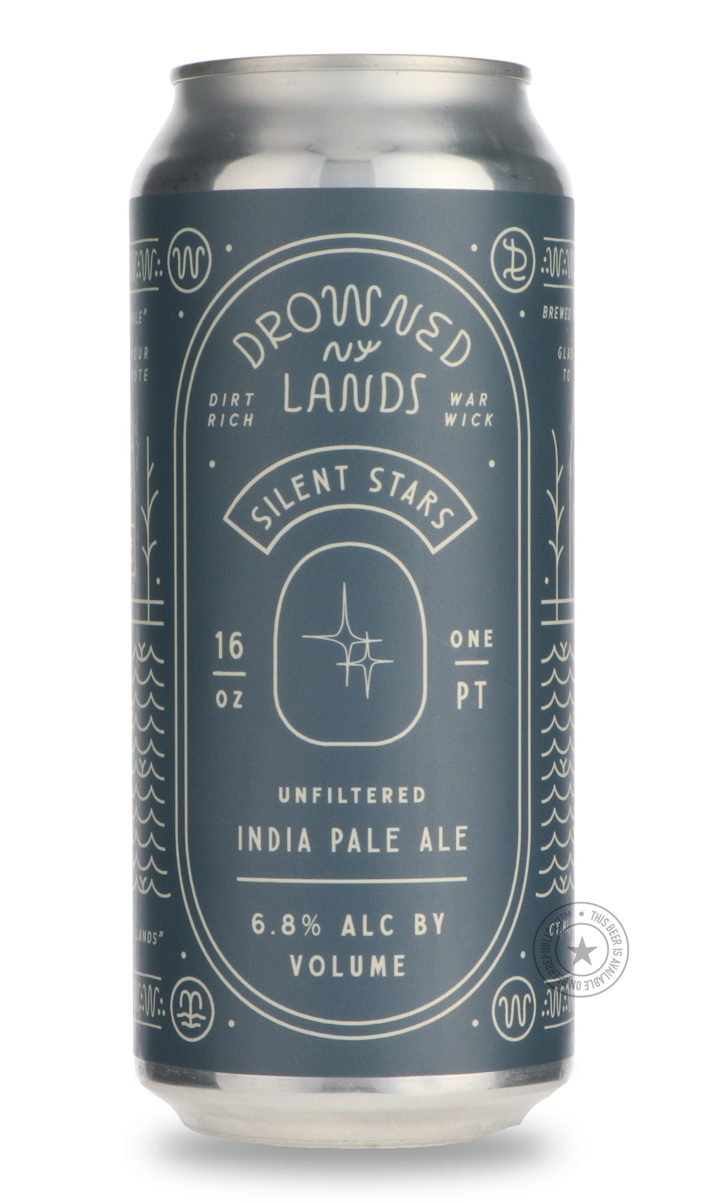 -The Drowned Lands- Silent Stars-IPA- Only @ Beer Republic - The best online beer store for American & Canadian craft beer - Buy beer online from the USA and Canada - Bier online kopen - Amerikaans bier kopen - Craft beer store - Craft beer kopen - Amerikanisch bier kaufen - Bier online kaufen - Acheter biere online - IPA - Stout - Porter - New England IPA - Hazy IPA - Imperial Stout - Barrel Aged - Barrel Aged Imperial Stout - Brown - Dark beer - Blond - Blonde - Pilsner - Lager - Wheat - Weizen - Amber -