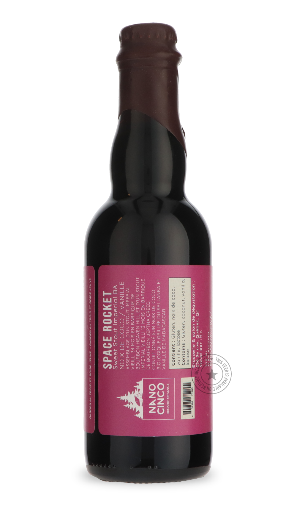 -Nano Cinco- Space Rocket-Stout & Porter- Only @ Beer Republic - The best online beer store for American & Canadian craft beer - Buy beer online from the USA and Canada - Bier online kopen - Amerikaans bier kopen - Craft beer store - Craft beer kopen - Amerikanisch bier kaufen - Bier online kaufen - Acheter biere online - IPA - Stout - Porter - New England IPA - Hazy IPA - Imperial Stout - Barrel Aged - Barrel Aged Imperial Stout - Brown - Dark beer - Blond - Blonde - Pilsner - Lager - Wheat - Weizen - Ambe