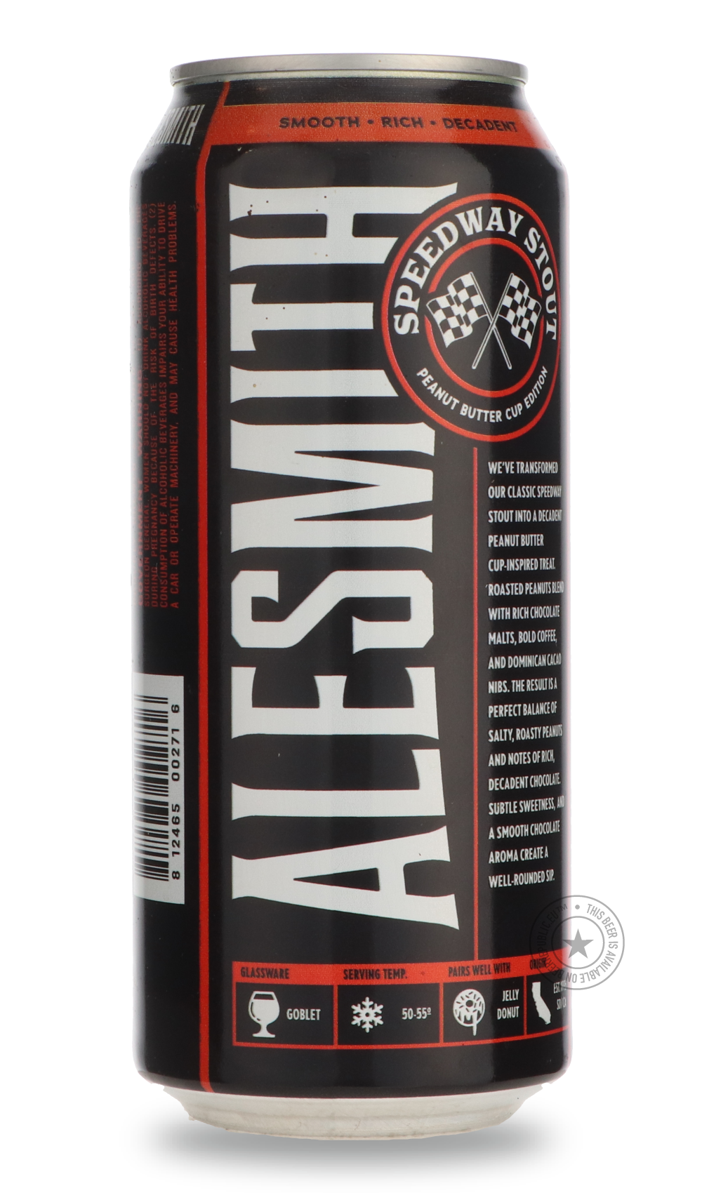 -AleSmith- Speedway Stout: Peanut Butter Cup Edition-Stout & Porter- Only @ Beer Republic - The best online beer store for American & Canadian craft beer - Buy beer online from the USA and Canada - Bier online kopen - Amerikaans bier kopen - Craft beer store - Craft beer kopen - Amerikanisch bier kaufen - Bier online kaufen - Acheter biere online - IPA - Stout - Porter - New England IPA - Hazy IPA - Imperial Stout - Barrel Aged - Barrel Aged Imperial Stout - Brown - Dark beer - Blond - Blonde - Pilsner - La