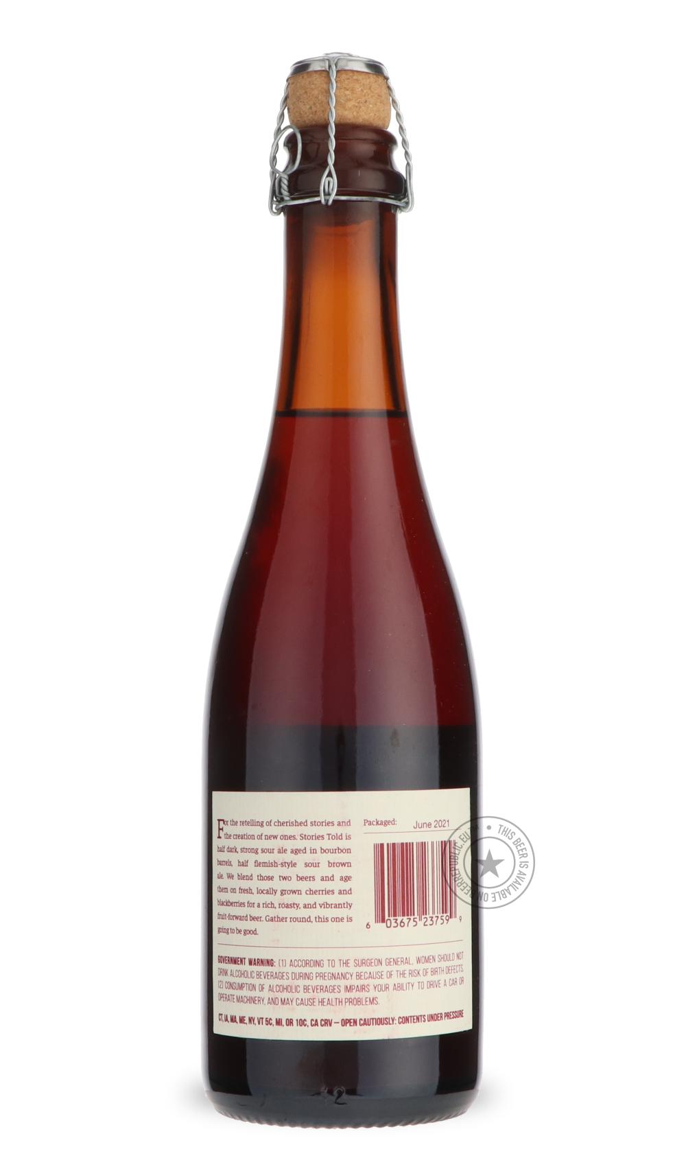 -Allagash- Stories Told-Sour / Wild & Fruity- Only @ Beer Republic - The best online beer store for American & Canadian craft beer - Buy beer online from the USA and Canada - Bier online kopen - Amerikaans bier kopen - Craft beer store - Craft beer kopen - Amerikanisch bier kaufen - Bier online kaufen - Acheter biere online - IPA - Stout - Porter - New England IPA - Hazy IPA - Imperial Stout - Barrel Aged - Barrel Aged Imperial Stout - Brown - Dark beer - Blond - Blonde - Pilsner - Lager - Wheat - Weizen -
