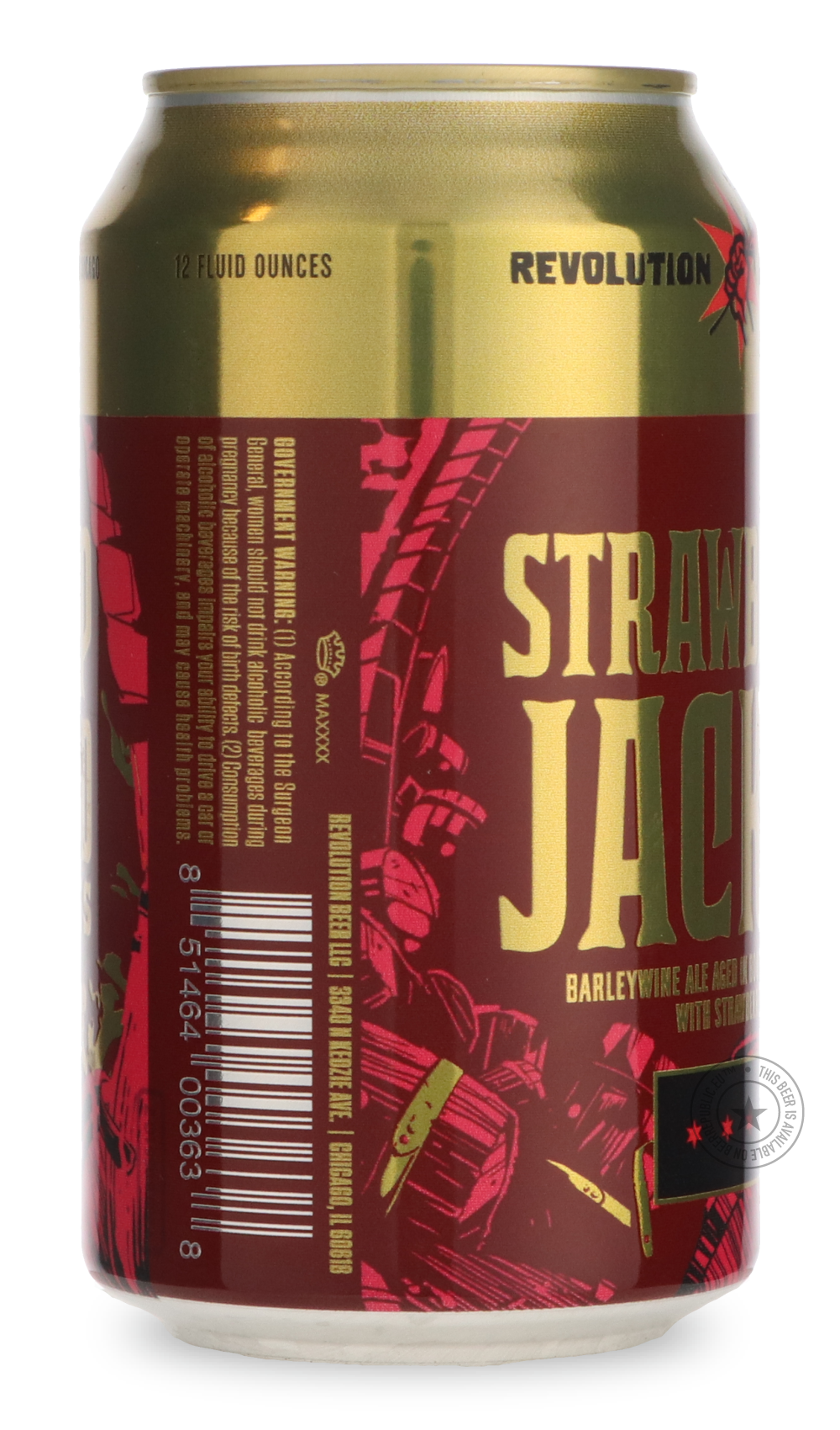 -Revolution- Strawberry Jacket 2025-Brown & Dark- Only @ Beer Republic - The best online beer store for American & Canadian craft beer - Buy beer online from the USA and Canada - Bier online kopen - Amerikaans bier kopen - Craft beer store - Craft beer kopen - Amerikanisch bier kaufen - Bier online kaufen - Acheter biere online - IPA - Stout - Porter - New England IPA - Hazy IPA - Imperial Stout - Barrel Aged - Barrel Aged Imperial Stout - Brown - Dark beer - Blond - Blonde - Pilsner - Lager - Wheat - Weize