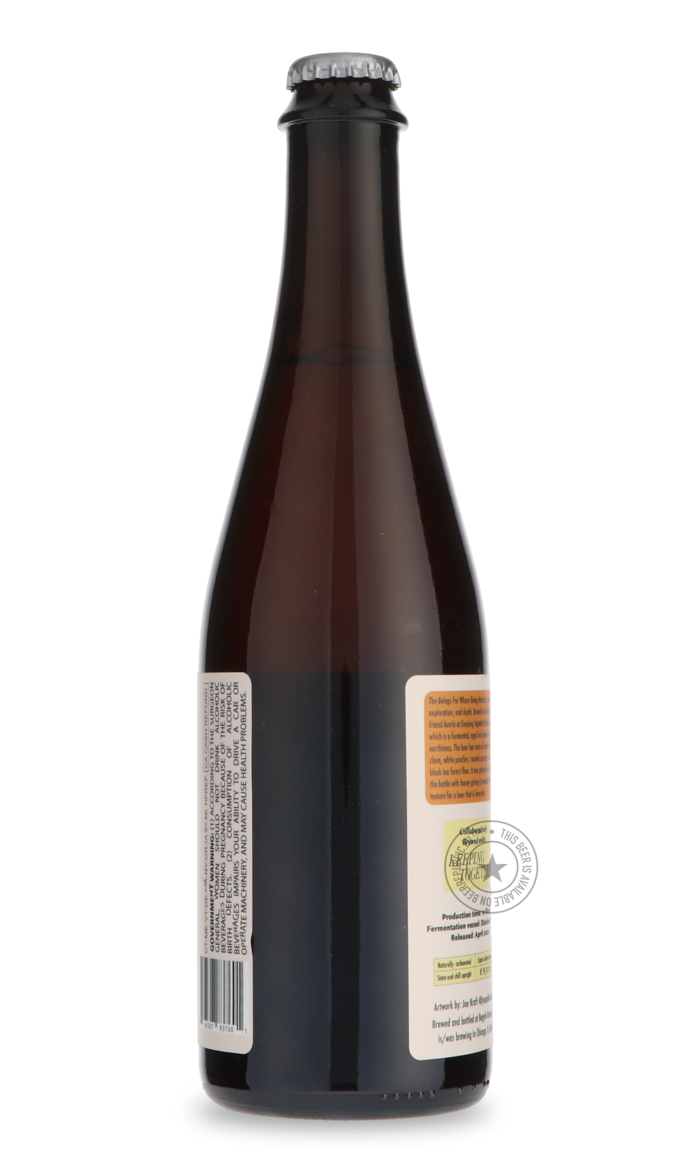 -is/was- The Beings For Whom Being Matters - Bottle Conditioned With Keeping Together's Mixed Culture-Sour / Wild & Fruity- Only @ Beer Republic - The best online beer store for American & Canadian craft beer - Buy beer online from the USA and Canada - Bier online kopen - Amerikaans bier kopen - Craft beer store - Craft beer kopen - Amerikanisch bier kaufen - Bier online kaufen - Acheter biere online - IPA - Stout - Porter - New England IPA - Hazy IPA - Imperial Stout - Barrel Aged - Barrel Aged Imperial St
