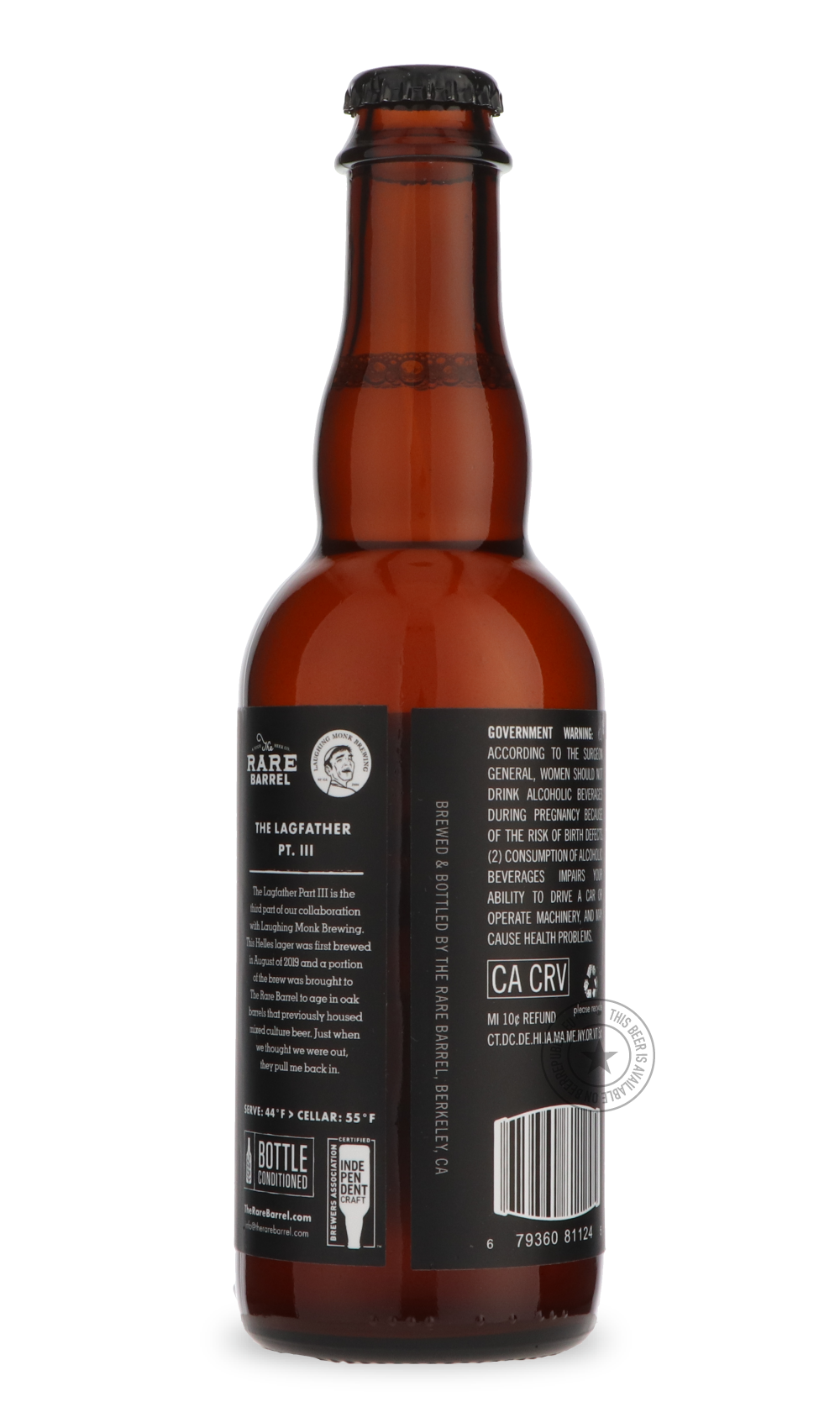 -The Rare Barrel- The Lagfather Part III / Laughing Monk-Sour / Wild & Fruity- Only @ Beer Republic - The best online beer store for American & Canadian craft beer - Buy beer online from the USA and Canada - Bier online kopen - Amerikaans bier kopen - Craft beer store - Craft beer kopen - Amerikanisch bier kaufen - Bier online kaufen - Acheter biere online - IPA - Stout - Porter - New England IPA - Hazy IPA - Imperial Stout - Barrel Aged - Barrel Aged Imperial Stout - Brown - Dark beer - Blond - Blonde - Pi