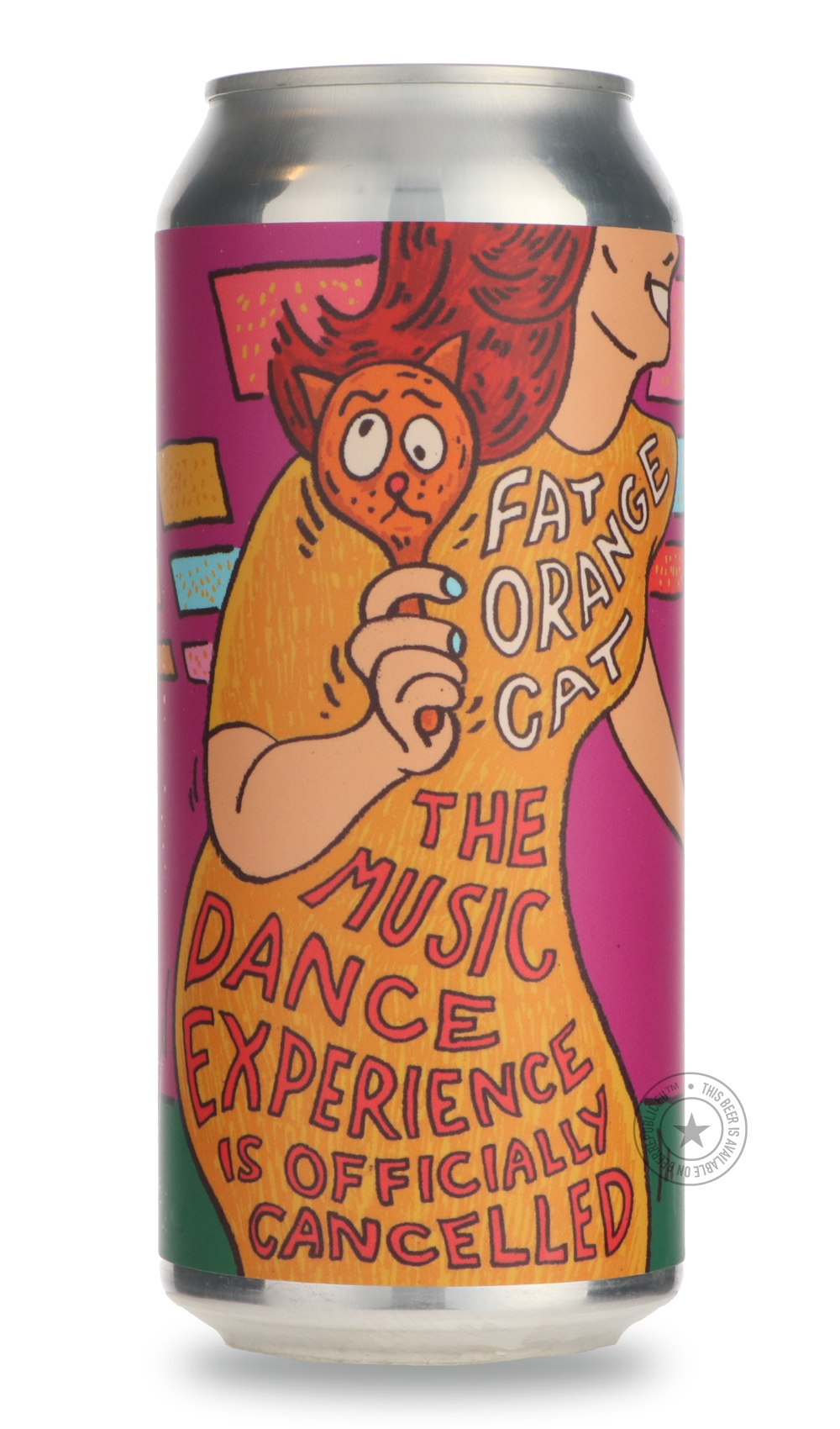 -Fat Orange Cat- The Music Dance Experience Is Officially Cancelled-IPA- Only @ Beer Republic - The best online beer store for American & Canadian craft beer - Buy beer online from the USA and Canada - Bier online kopen - Amerikaans bier kopen - Craft beer store - Craft beer kopen - Amerikanisch bier kaufen - Bier online kaufen - Acheter biere online - IPA - Stout - Porter - New England IPA - Hazy IPA - Imperial Stout - Barrel Aged - Barrel Aged Imperial Stout - Brown - Dark beer - Blond - Blonde - Pilsner