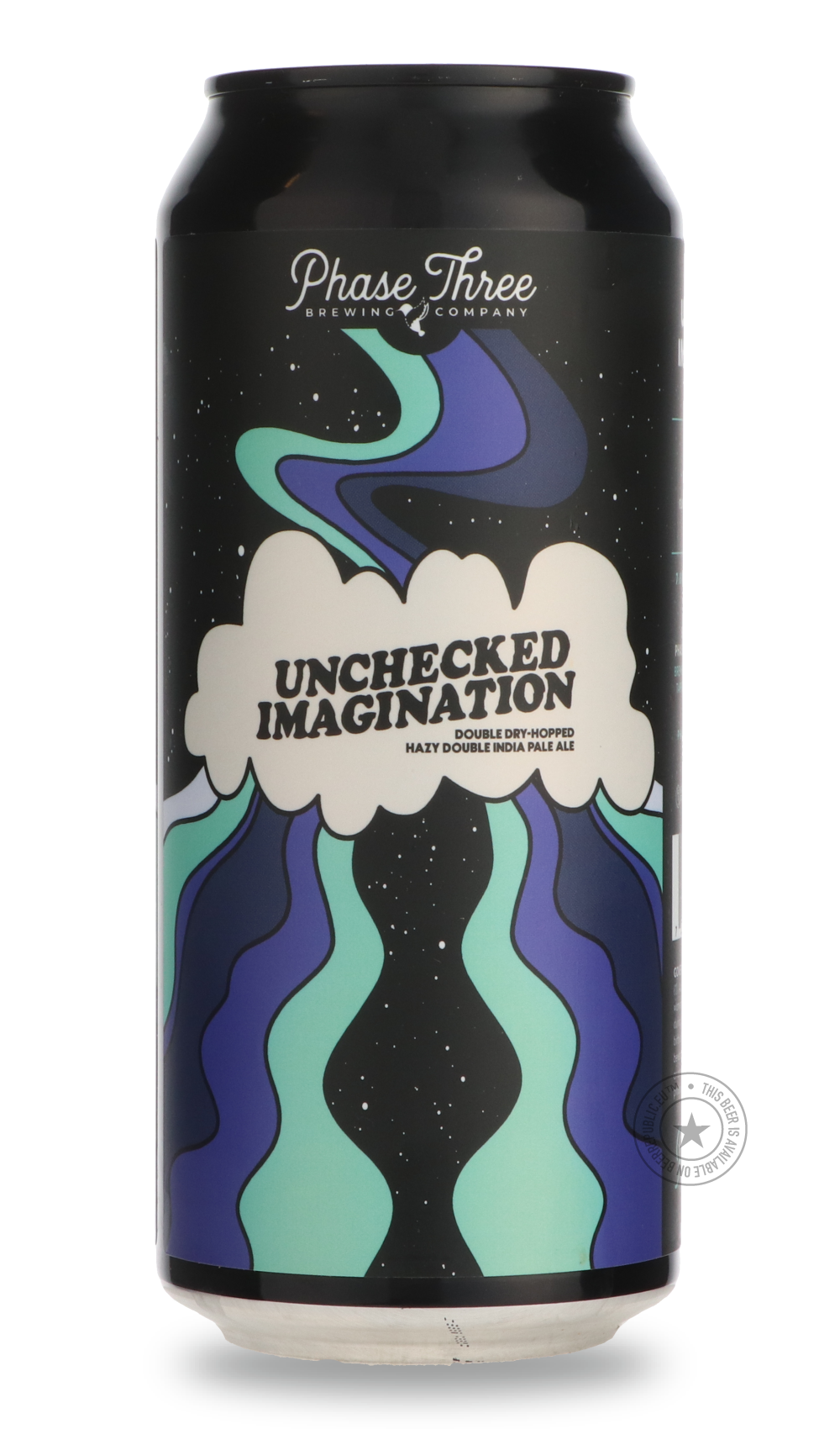 -Phase Three- Unchecked Imagination-IPA- Only @ Beer Republic - The best online beer store for American & Canadian craft beer - Buy beer online from the USA and Canada - Bier online kopen - Amerikaans bier kopen - Craft beer store - Craft beer kopen - Amerikanisch bier kaufen - Bier online kaufen - Acheter biere online - IPA - Stout - Porter - New England IPA - Hazy IPA - Imperial Stout - Barrel Aged - Barrel Aged Imperial Stout - Brown - Dark beer - Blond - Blonde - Pilsner - Lager - Wheat - Weizen - Amber