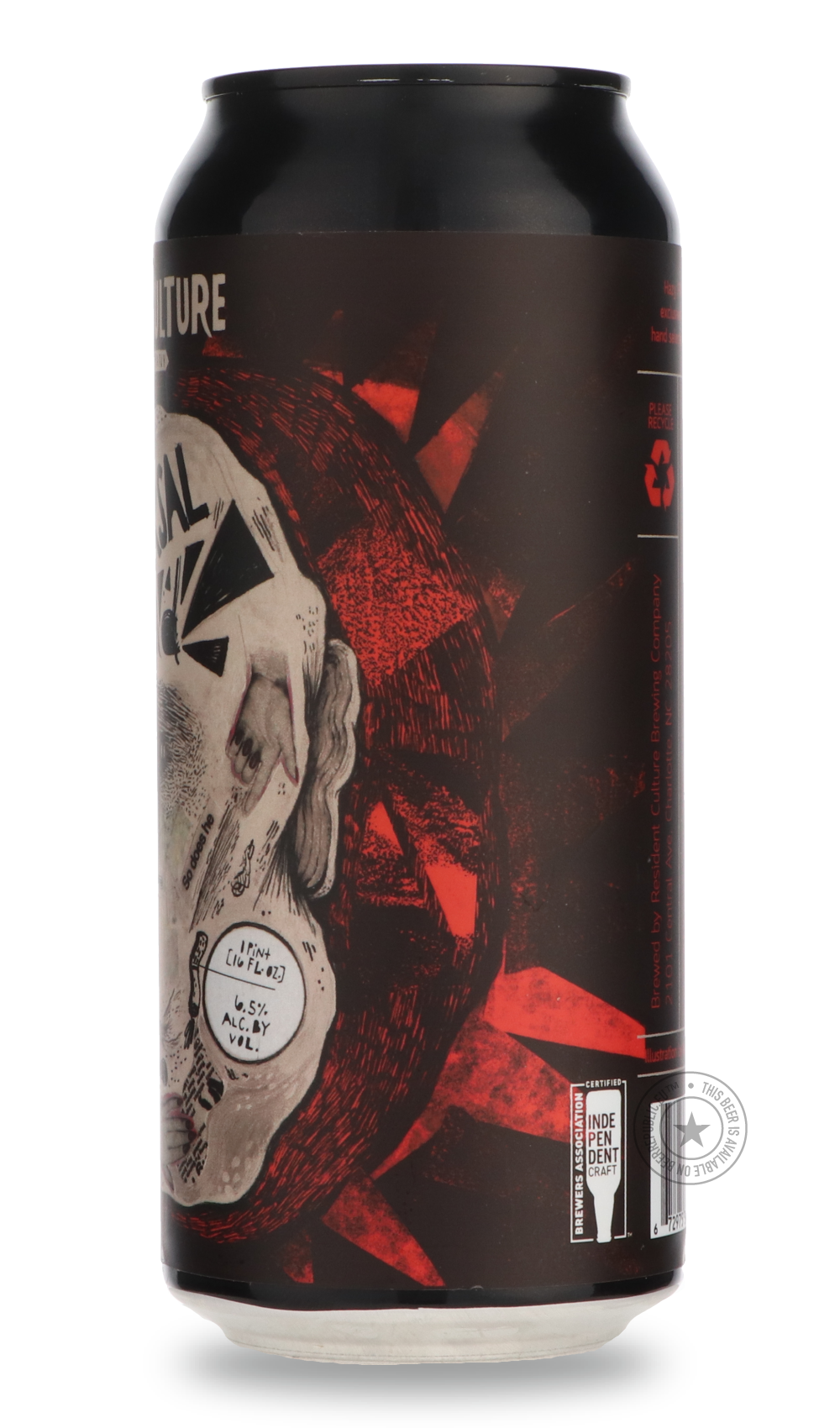 Resident Culture- Universal Mind-IPA- Only @ Beer Republic - The best online beer store for American & Canadian craft beer - Buy beer online from the USA and Canada - Bier online kopen - Amerikaans bier kopen - Craft beer store - Craft beer kopen - Amerikanisch bier kaufen - Bier online kaufen - Acheter biere online - IPA - Stout - Porter - New England IPA - Hazy IPA - Imperial Stout - Barrel Aged - Barrel Aged Imperial Stout - Brown - Dark beer - Blond - Blonde - Pilsner - Lager - Wheat - Weizen - Amber -