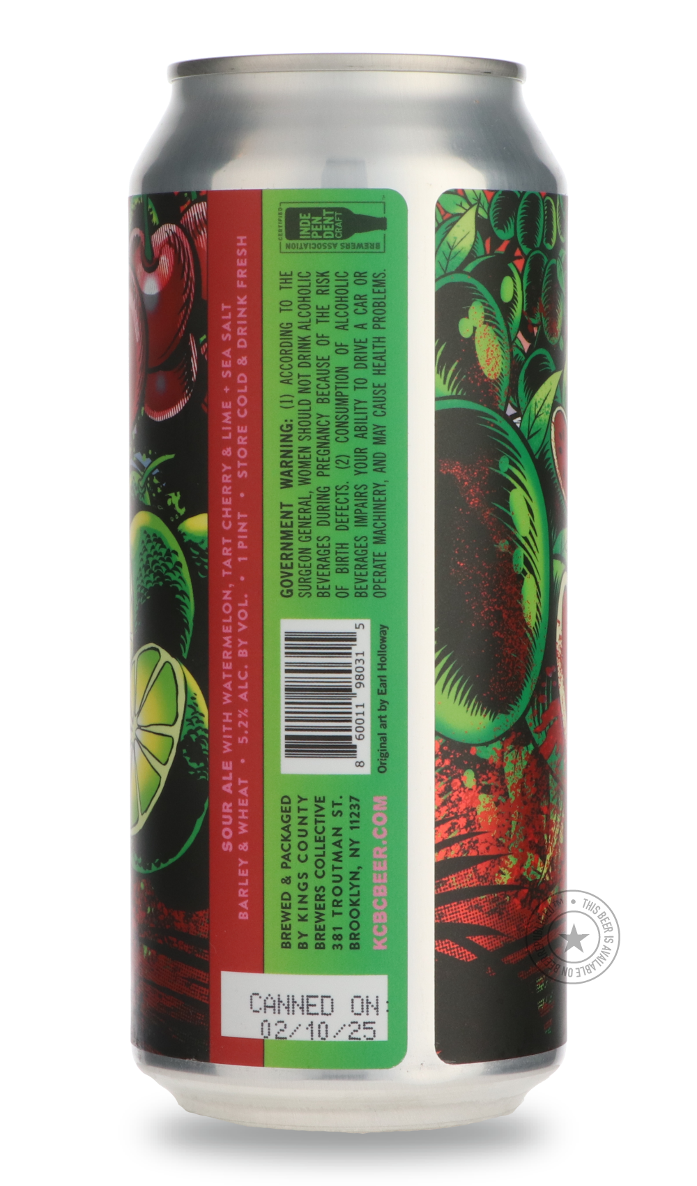 -KCBC- Vicious Crush-Sour / Wild & Fruity- Only @ Beer Republic - The best online beer store for American & Canadian craft beer - Buy beer online from the USA and Canada - Bier online kopen - Amerikaans bier kopen - Craft beer store - Craft beer kopen - Amerikanisch bier kaufen - Bier online kaufen - Acheter biere online - IPA - Stout - Porter - New England IPA - Hazy IPA - Imperial Stout - Barrel Aged - Barrel Aged Imperial Stout - Brown - Dark beer - Blond - Blonde - Pilsner - Lager - Wheat - Weizen - Amb