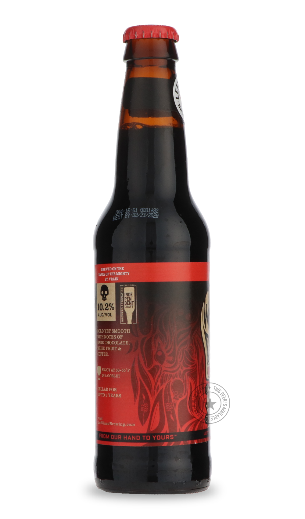 -Left Hand- Wake Up Dead-Stout & Porter- Only @ Beer Republic - The best online beer store for American & Canadian craft beer - Buy beer online from the USA and Canada - Bier online kopen - Amerikaans bier kopen - Craft beer store - Craft beer kopen - Amerikanisch bier kaufen - Bier online kaufen - Acheter biere online - IPA - Stout - Porter - New England IPA - Hazy IPA - Imperial Stout - Barrel Aged - Barrel Aged Imperial Stout - Brown - Dark beer - Blond - Blonde - Pilsner - Lager - Wheat - Weizen - Amber