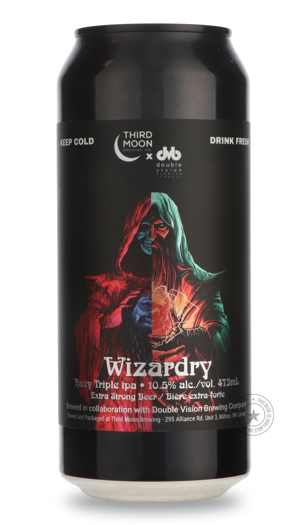 Third Moon- Wizardry / Double Vision-IPA- Only @ Beer Republic - The best online beer store for American & Canadian craft beer - Buy beer online from the USA and Canada - Bier online kopen - Amerikaans bier kopen - Craft beer store - Craft beer kopen - Amerikanisch bier kaufen - Bier online kaufen - Acheter biere online - IPA - Stout - Porter - New England IPA - Hazy IPA - Imperial Stout - Barrel Aged - Barrel Aged Imperial Stout - Brown - Dark beer - Blond - Blonde - Pilsner - Lager - Wheat - Weizen - Ambe