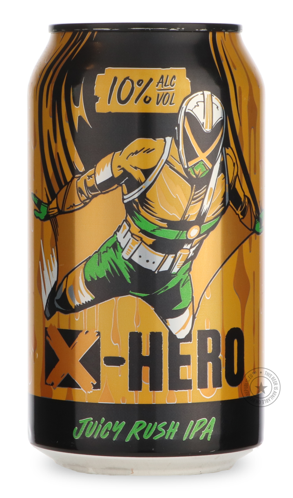 -Revolution- X-Hero Juicy Rush IPA-IPA- Only @ Beer Republic - The best online beer store for American & Canadian craft beer - Buy beer online from the USA and Canada - Bier online kopen - Amerikaans bier kopen - Craft beer store - Craft beer kopen - Amerikanisch bier kaufen - Bier online kaufen - Acheter biere online - IPA - Stout - Porter - New England IPA - Hazy IPA - Imperial Stout - Barrel Aged - Barrel Aged Imperial Stout - Brown - Dark beer - Blond - Blonde - Pilsner - Lager - Wheat - Weizen - Amber