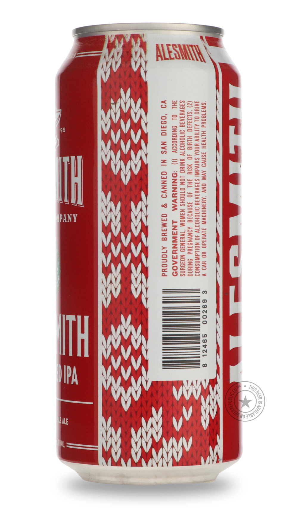 -AleSmith- YuleSmith-IPA- Only @ Beer Republic - The best online beer store for American & Canadian craft beer - Buy beer online from the USA and Canada - Bier online kopen - Amerikaans bier kopen - Craft beer store - Craft beer kopen - Amerikanisch bier kaufen - Bier online kaufen - Acheter biere online - IPA - Stout - Porter - New England IPA - Hazy IPA - Imperial Stout - Barrel Aged - Barrel Aged Imperial Stout - Brown - Dark beer - Blond - Blonde - Pilsner - Lager - Wheat - Weizen - Amber - Barley Wine