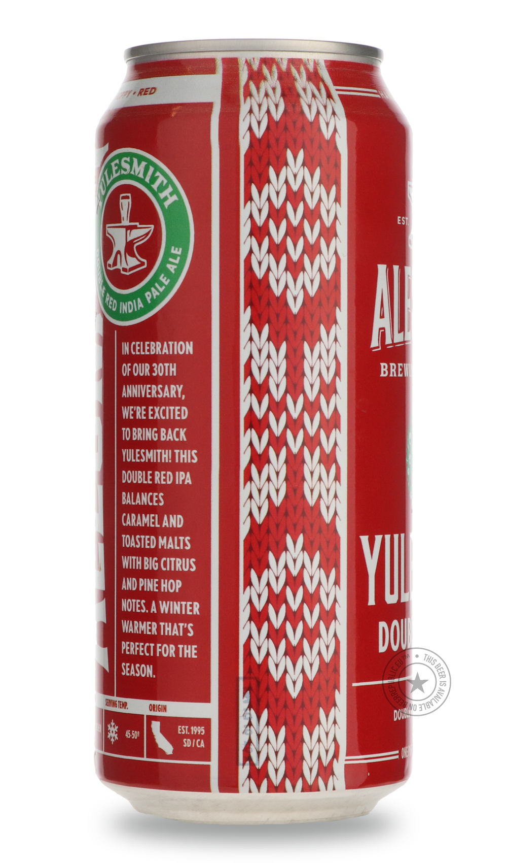 -AleSmith- YuleSmith-IPA- Only @ Beer Republic - The best online beer store for American & Canadian craft beer - Buy beer online from the USA and Canada - Bier online kopen - Amerikaans bier kopen - Craft beer store - Craft beer kopen - Amerikanisch bier kaufen - Bier online kaufen - Acheter biere online - IPA - Stout - Porter - New England IPA - Hazy IPA - Imperial Stout - Barrel Aged - Barrel Aged Imperial Stout - Brown - Dark beer - Blond - Blonde - Pilsner - Lager - Wheat - Weizen - Amber - Barley Wine