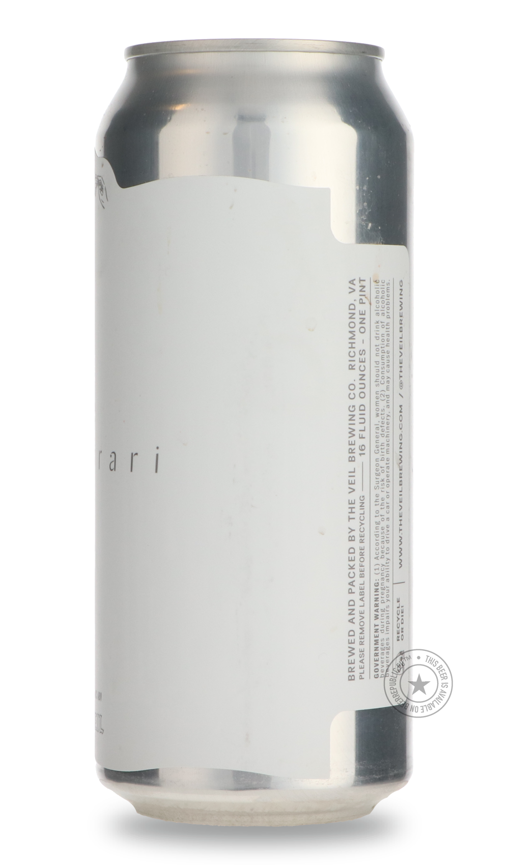 -The Veil- whiteferrari-IPA- Only @ Beer Republic - The best online beer store for American & Canadian craft beer - Buy beer online from the USA and Canada - Bier online kopen - Amerikaans bier kopen - Craft beer store - Craft beer kopen - Amerikanisch bier kaufen - Bier online kaufen - Acheter biere online - IPA - Stout - Porter - New England IPA - Hazy IPA - Imperial Stout - Barrel Aged - Barrel Aged Imperial Stout - Brown - Dark beer - Blond - Blonde - Pilsner - Lager - Wheat - Weizen - Amber - Barley Wi